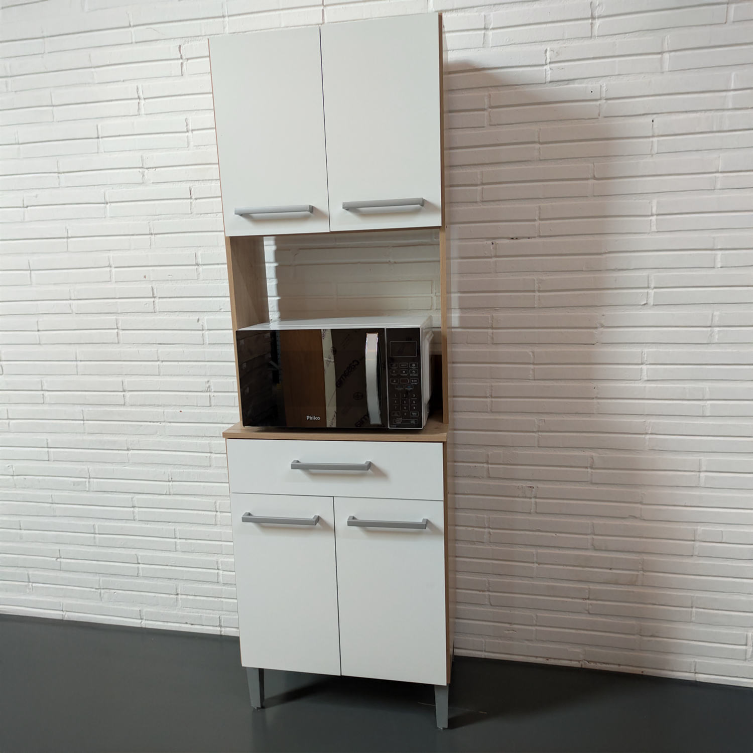 Mueble De Cocina Aitana 60 Cm Nogueira Blanco CASAMIA MDP