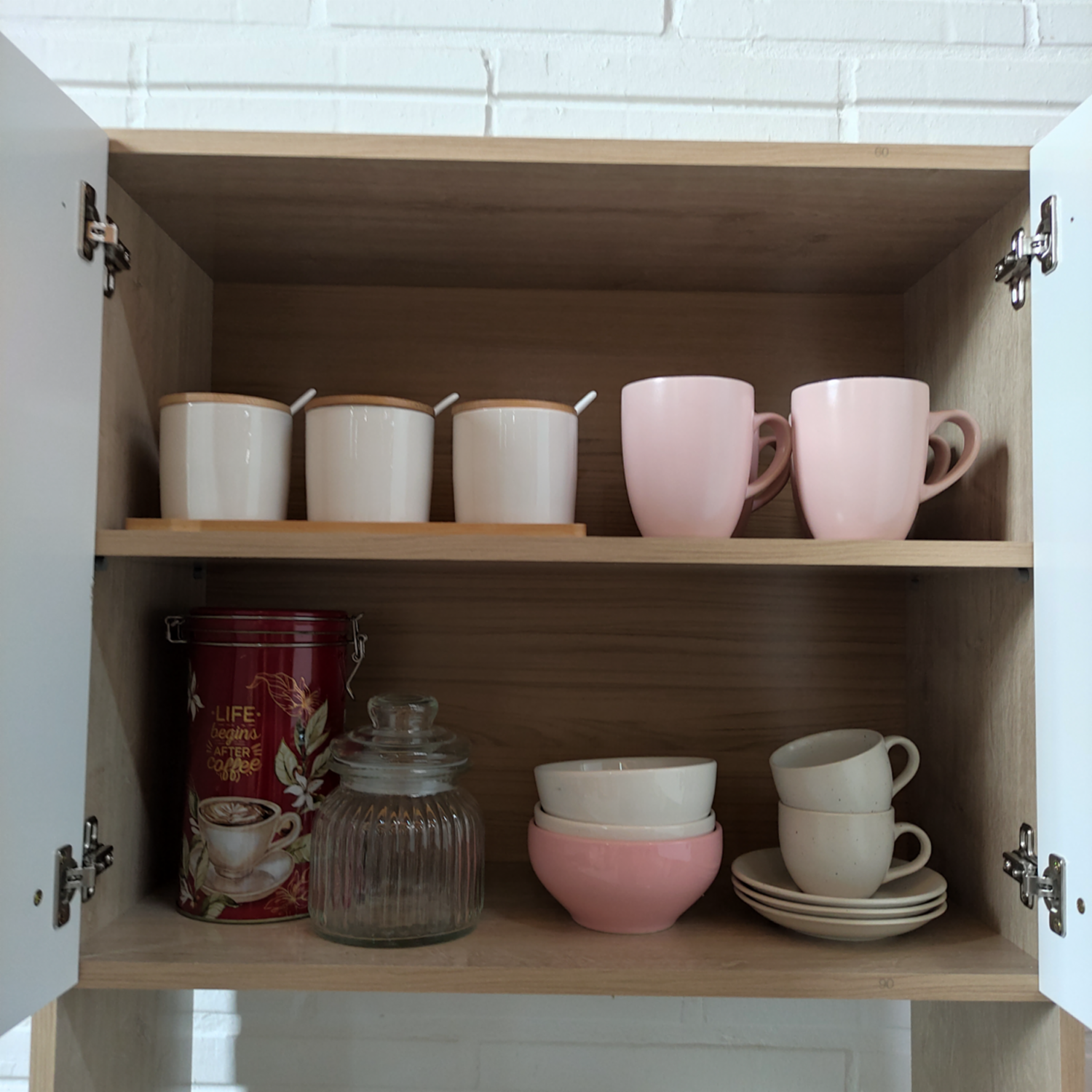 Mueble De Cocina Aitana 60 Cm Nogueira Blanco CASAMIA MDP