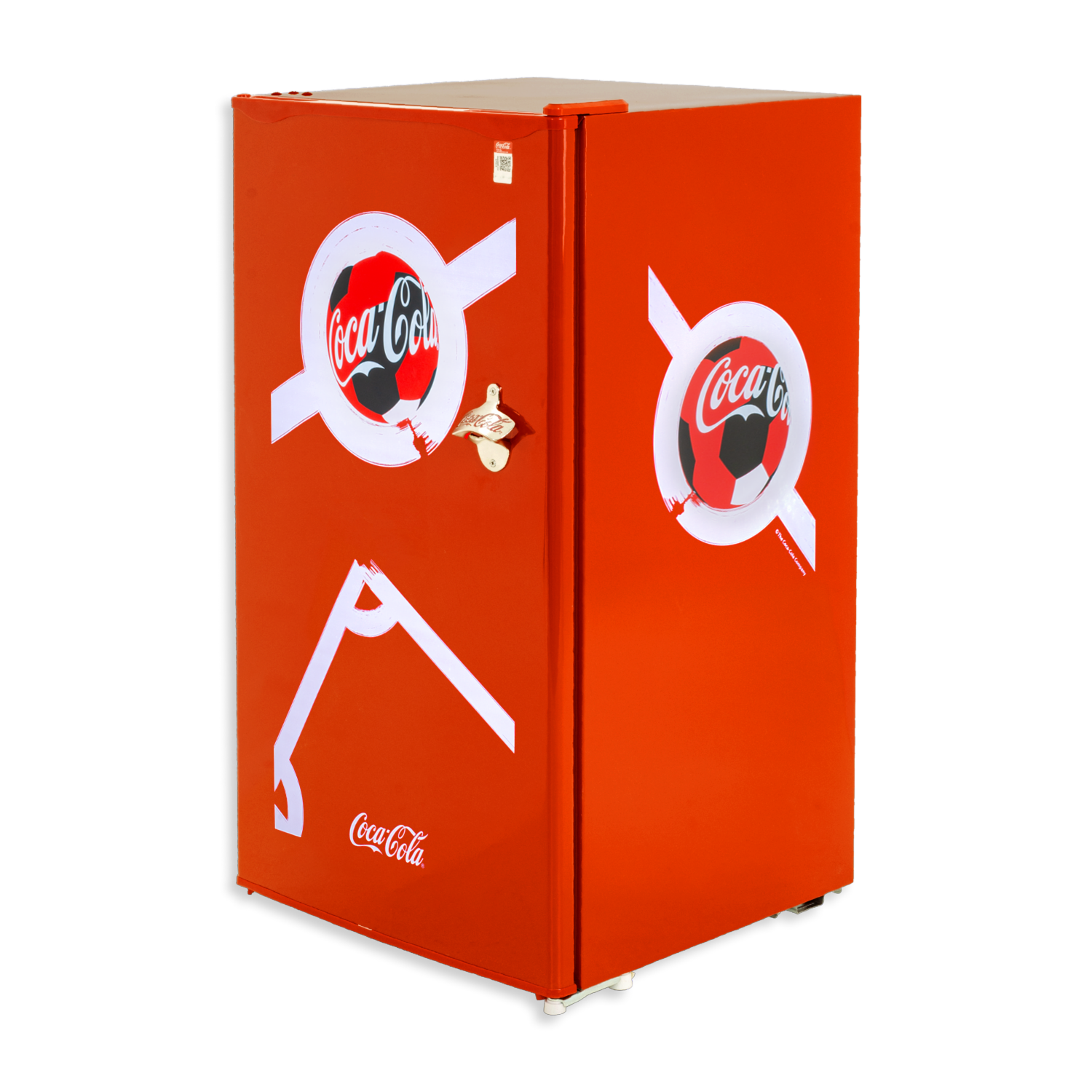 Refrigeradora World Cup Roja COCA COLA 91 Litros
