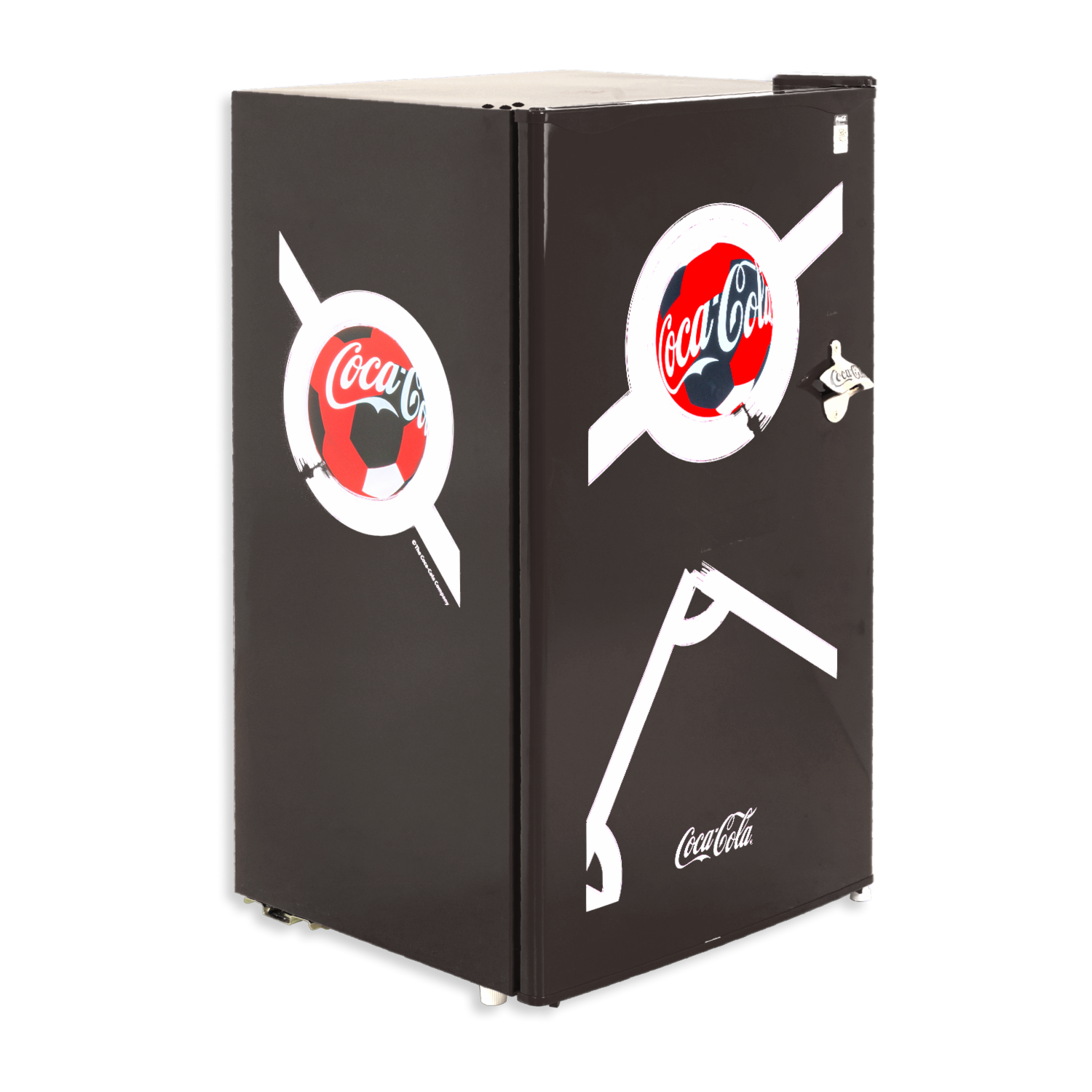 Refrigeradora World Cup Negra COCA COLA 91 Litros