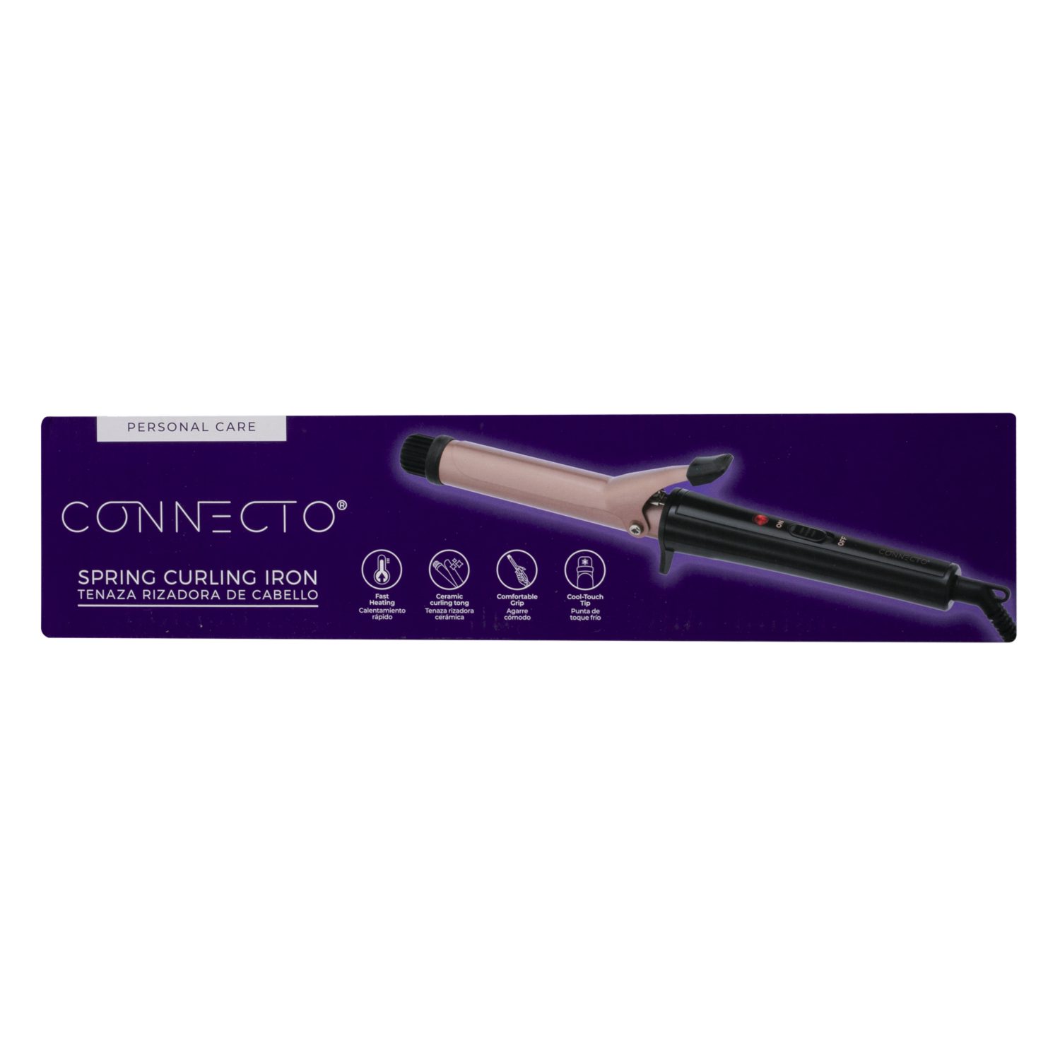 Tenaza De Cabello Rizadora CONNECTO 30 Watts