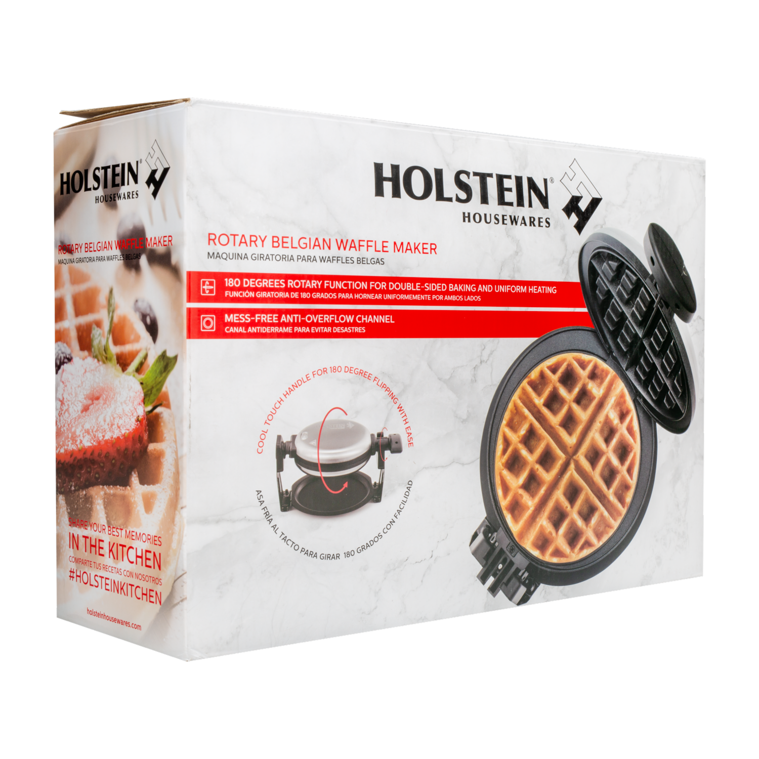 Waflera Rotadora 7″ Modelo Hh-09114005ss HOLSTEIN 1000 Watts
