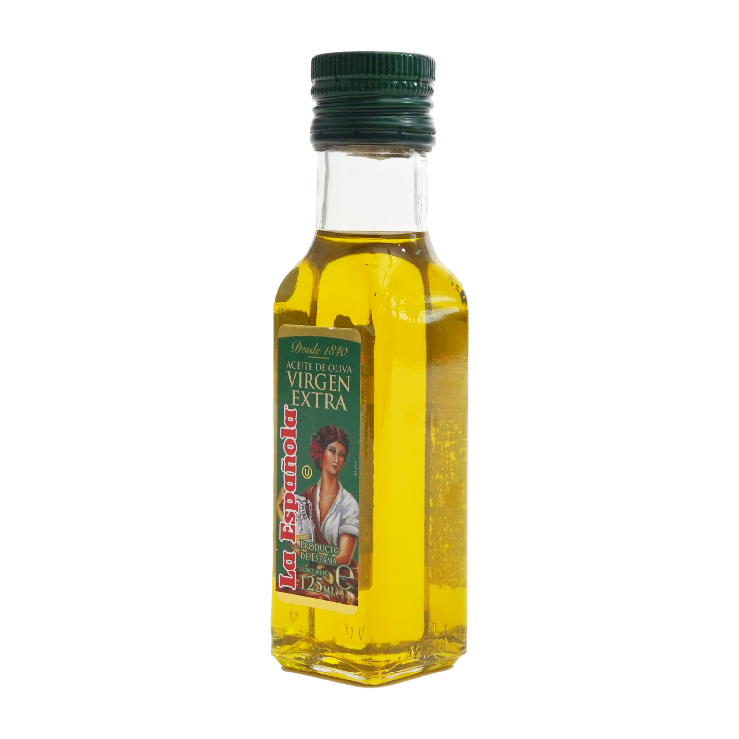 Aceite De Oliva Extra Virgen De Vidrio LA ESPAÑOLA 125 Ml