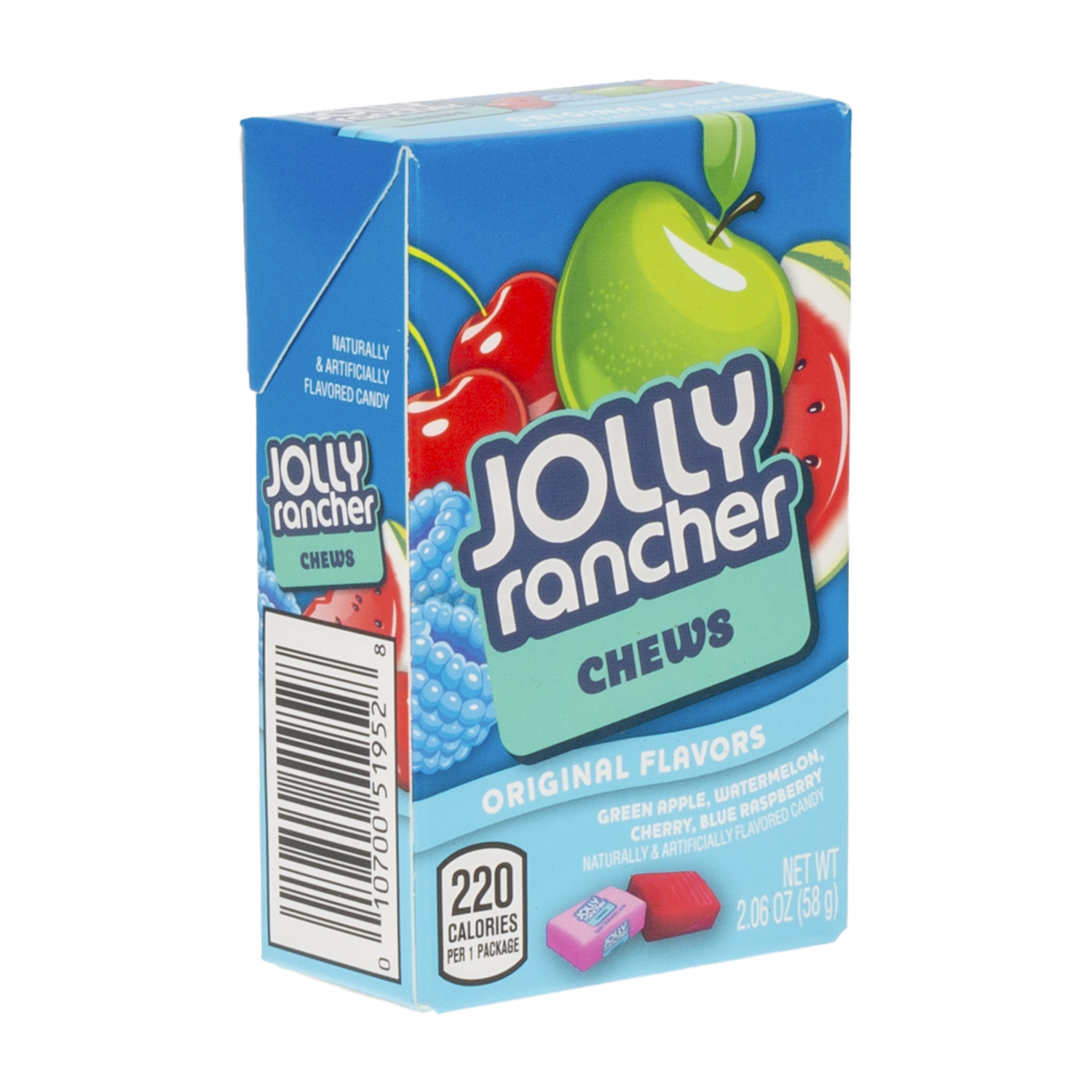 Caramelos Masticables Sabores Surtidos A Frutas JOLLY RANCHER Caja De 58 G