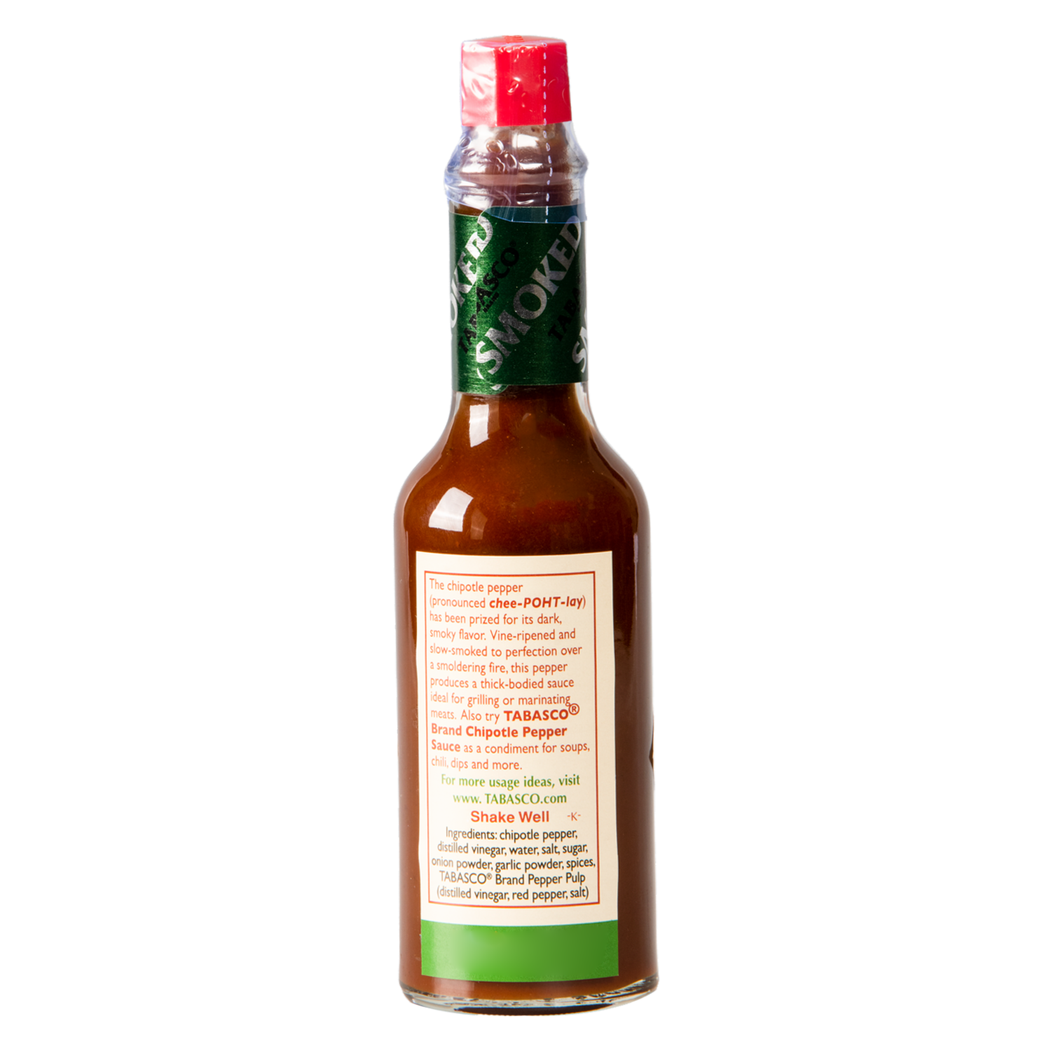 Salsa Picante Chipotle Pepper Sauce TABASCO 60 Ml