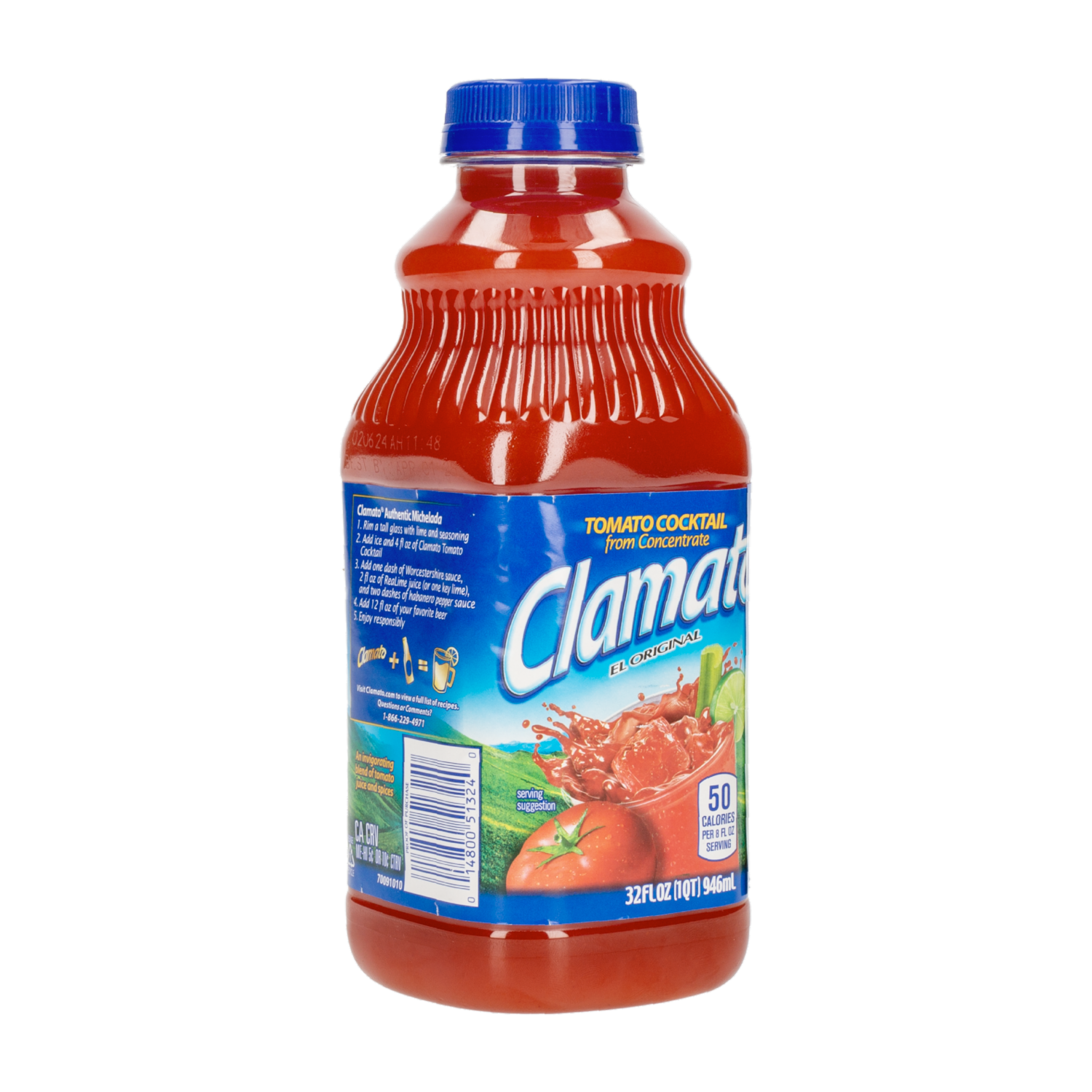 Jugo De Tomates CLAMATO Botella