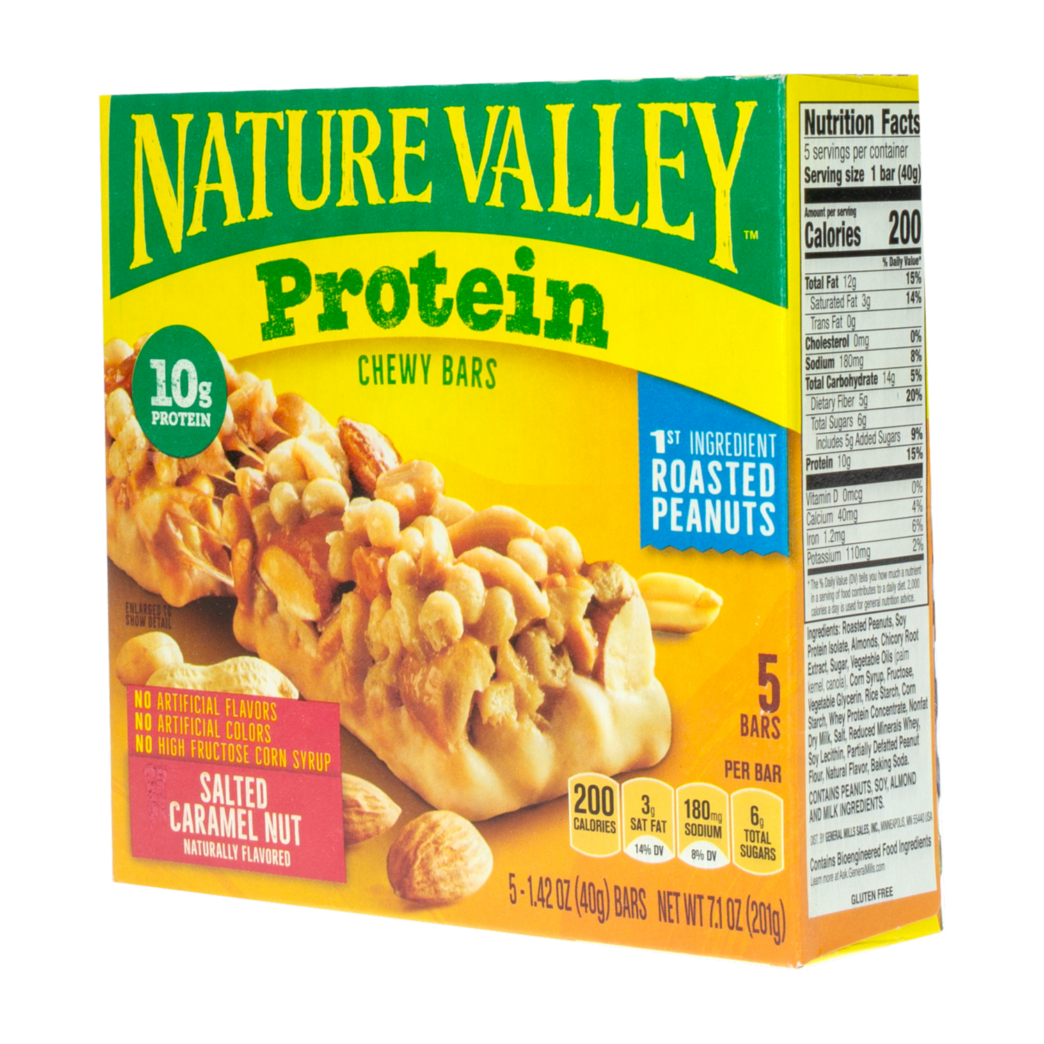 Barra De Proteína Chewy Caramel NATURE VALLEY 201 G