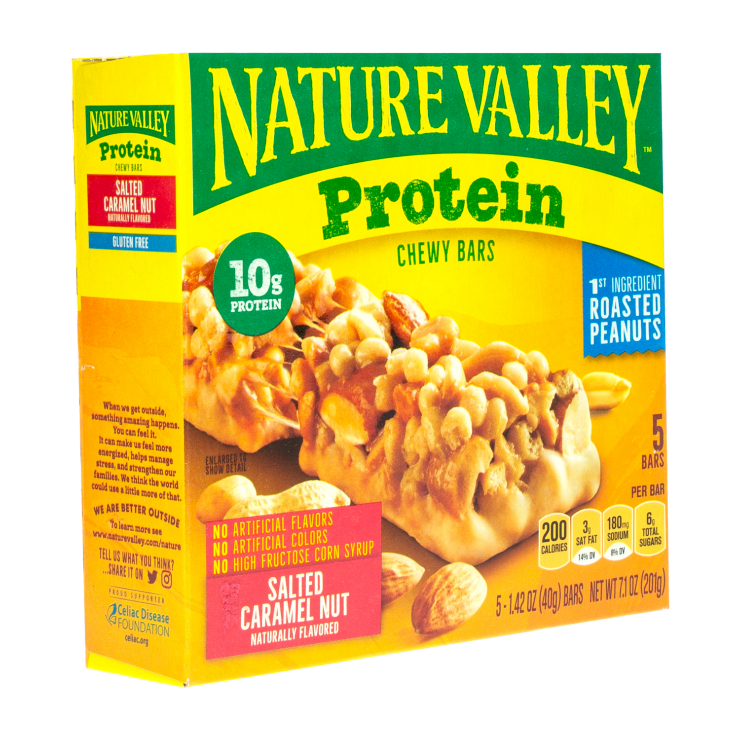 Barra De Proteína Chewy Caramel NATURE VALLEY 201 G
