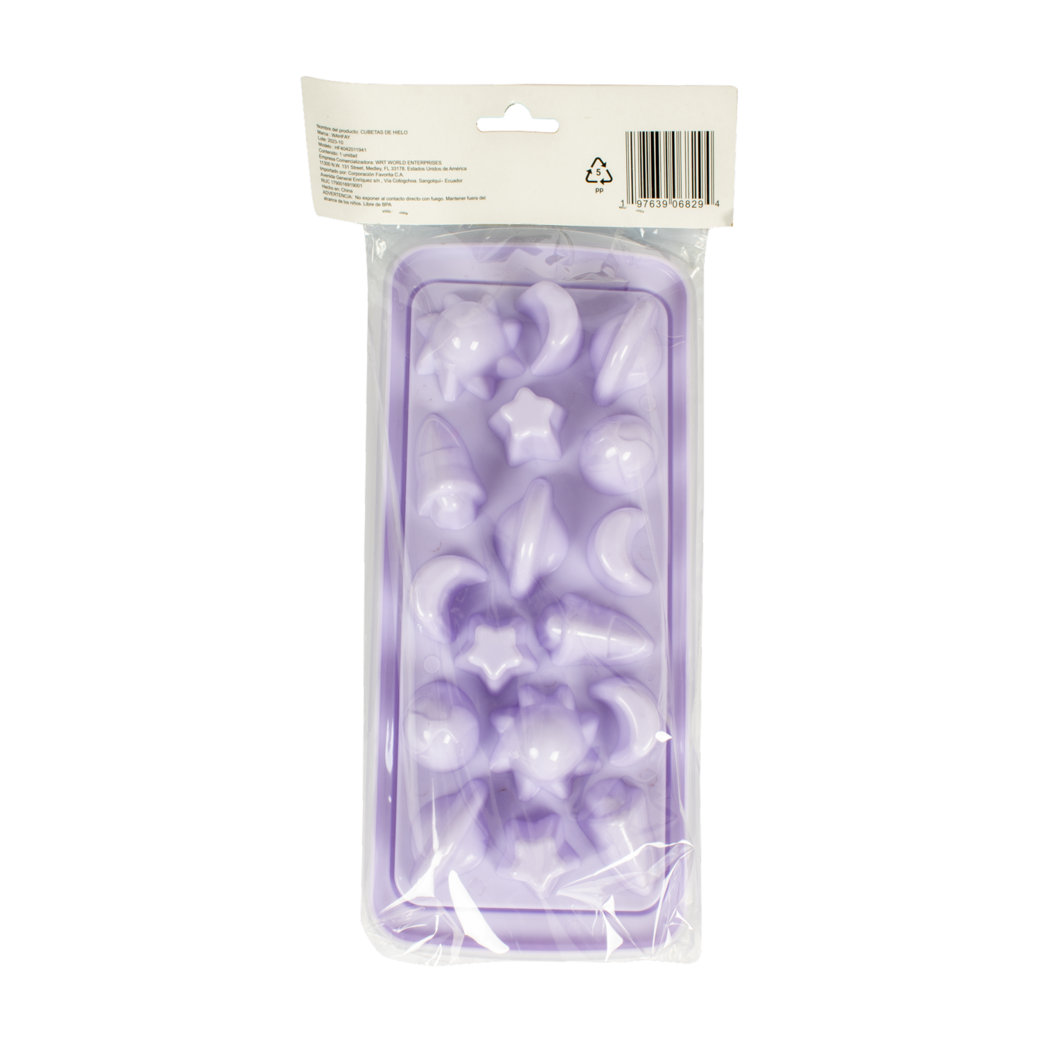 Cubeta De Hielo Diseño Surtido WAHFAY 1 Pieza