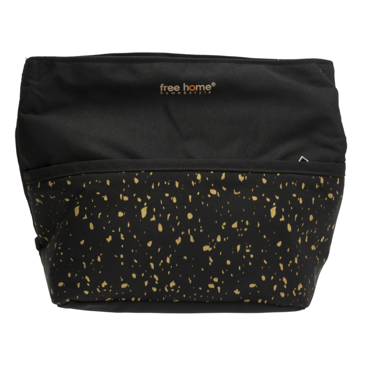 Lonchera Diseño Ejecutiva Con Porta Alimentos  Zamir Negro FREE HOME 30X22X14 Cm