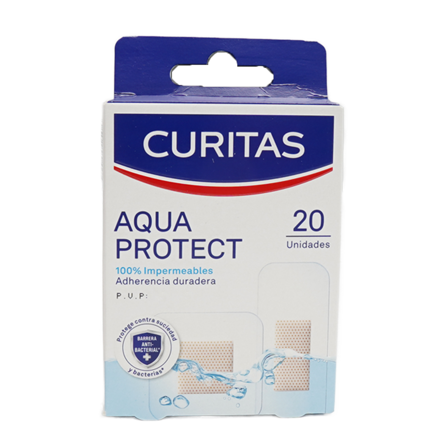 Venditas Adhesivas Aqua Protect CURITAS X 20 Uds