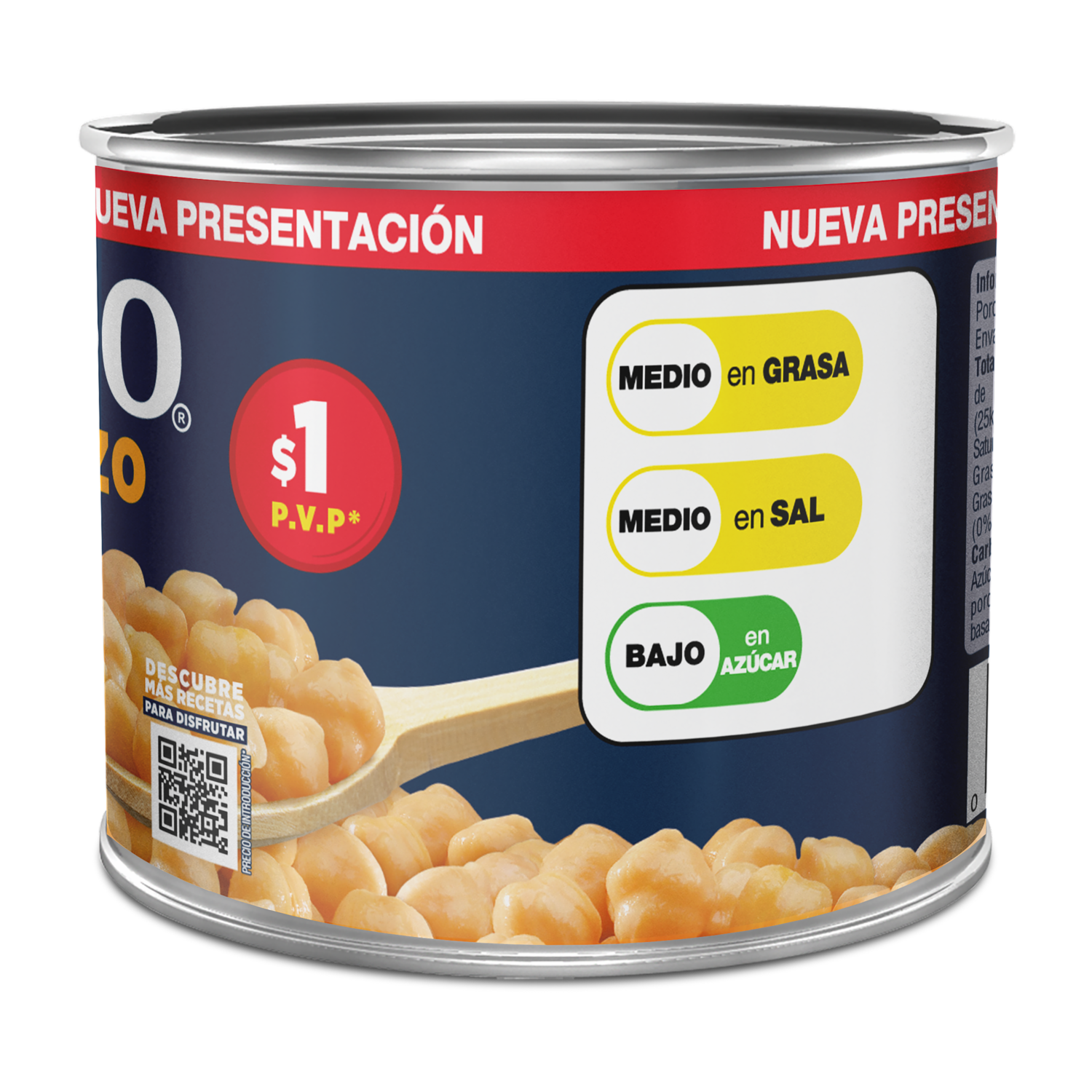Garbanzo Enlatado FACUNDO 140 G