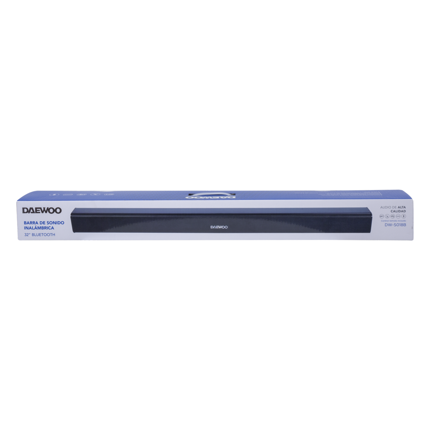 Barra De Sonido Speaker Bluetooth 5 Usb  50-16Hz 40W Con Control Remoto DAEWOO 32″