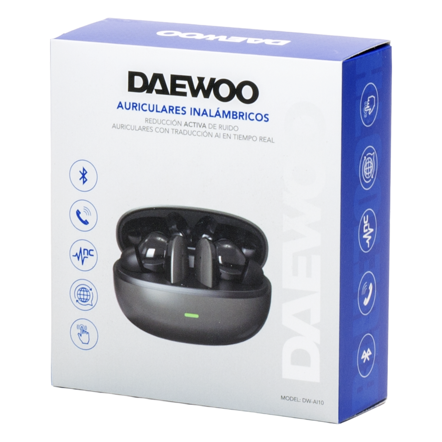 Audífonos Modelo Dw-AI10 Gris DAEWOO Inalámbricos