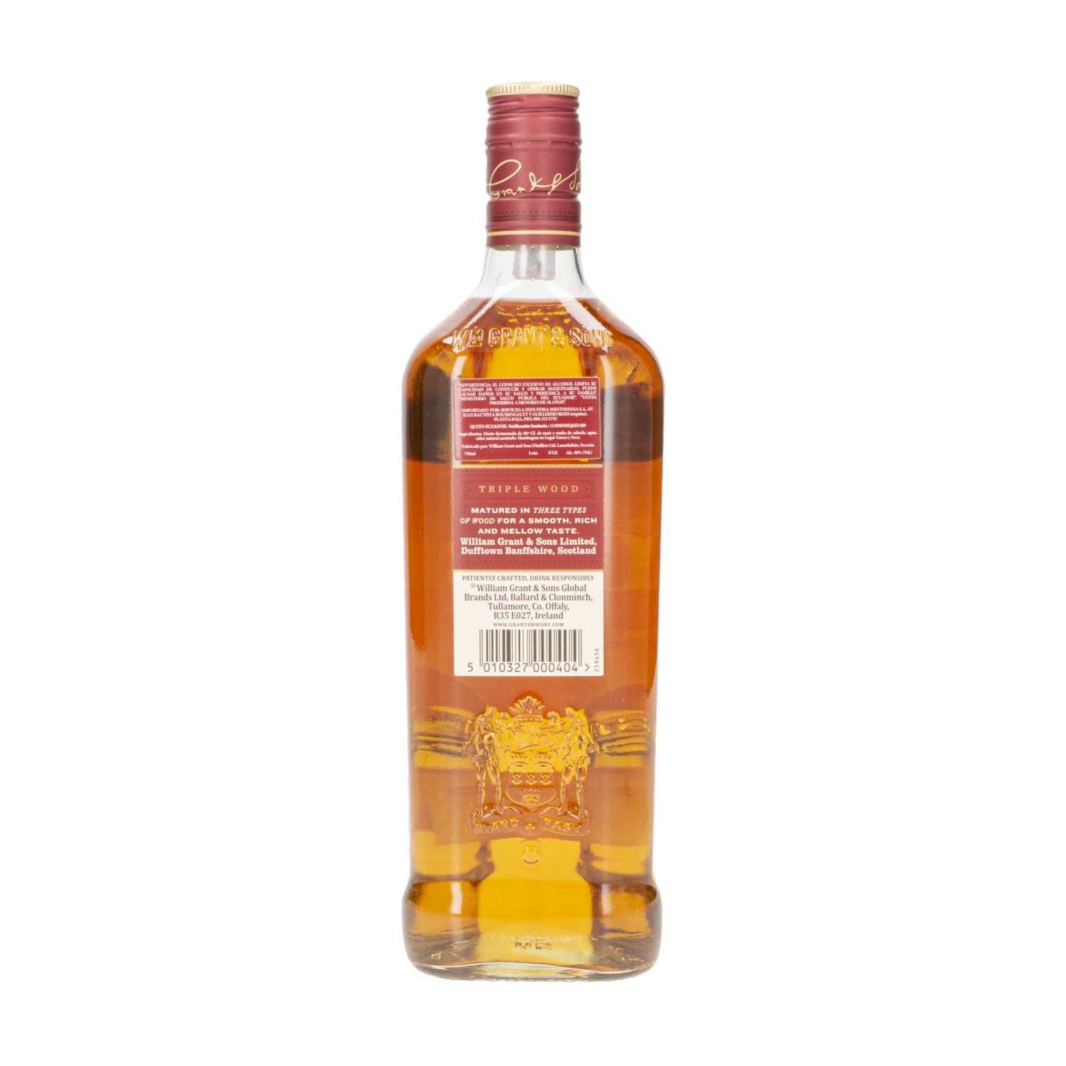 Whisky Triple Wood GRANT’S 750 Ml