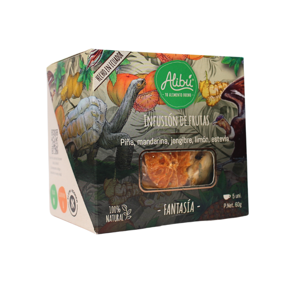 Infusión De Frutas Deshidratadas Fantasía ALIBU 60 G