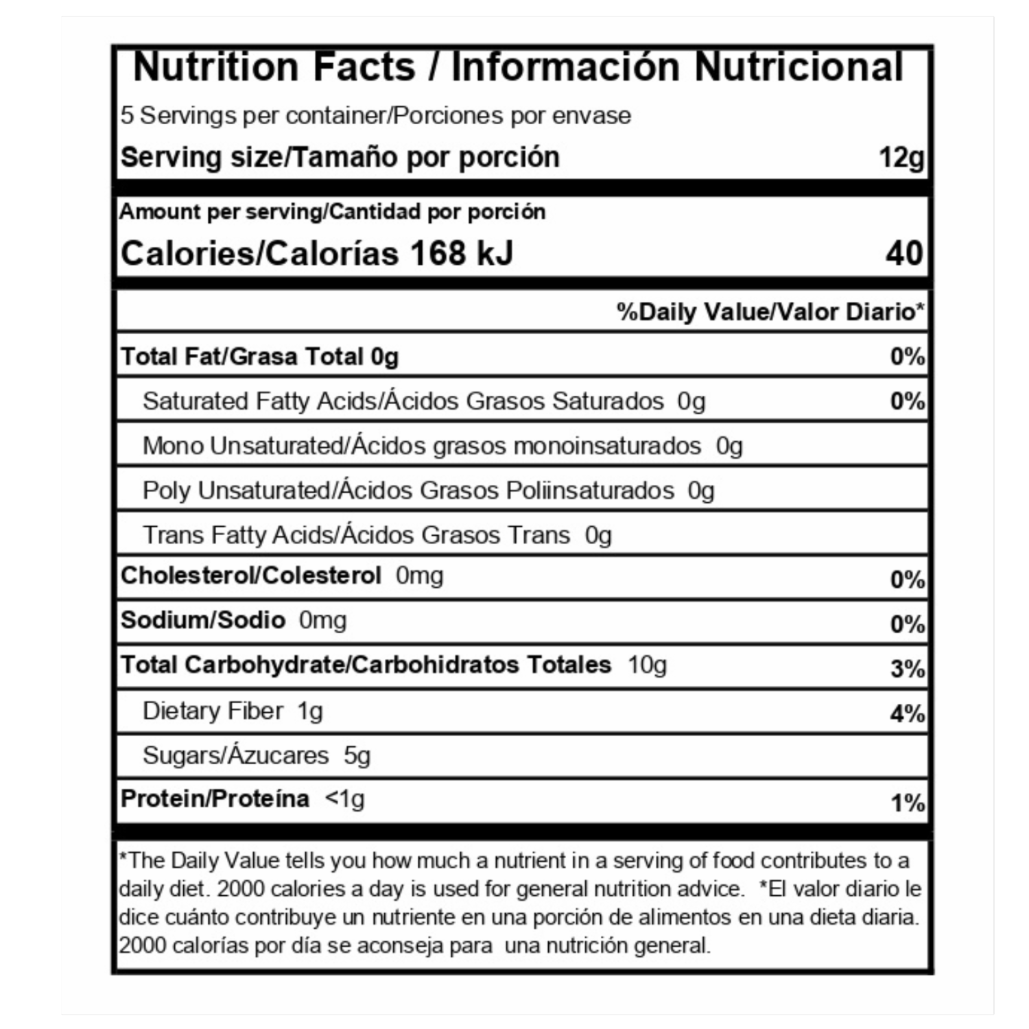Infusión De Frutas Deshidratadas Fantasía ALIBU 60 G