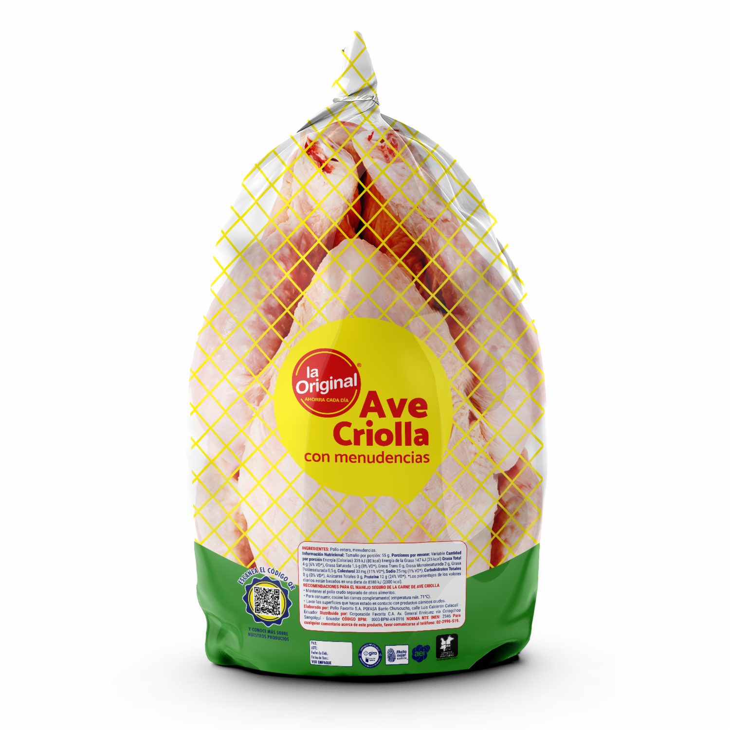 Pollo Criollo Con Menudencias LA ORIGINAL Al Peso