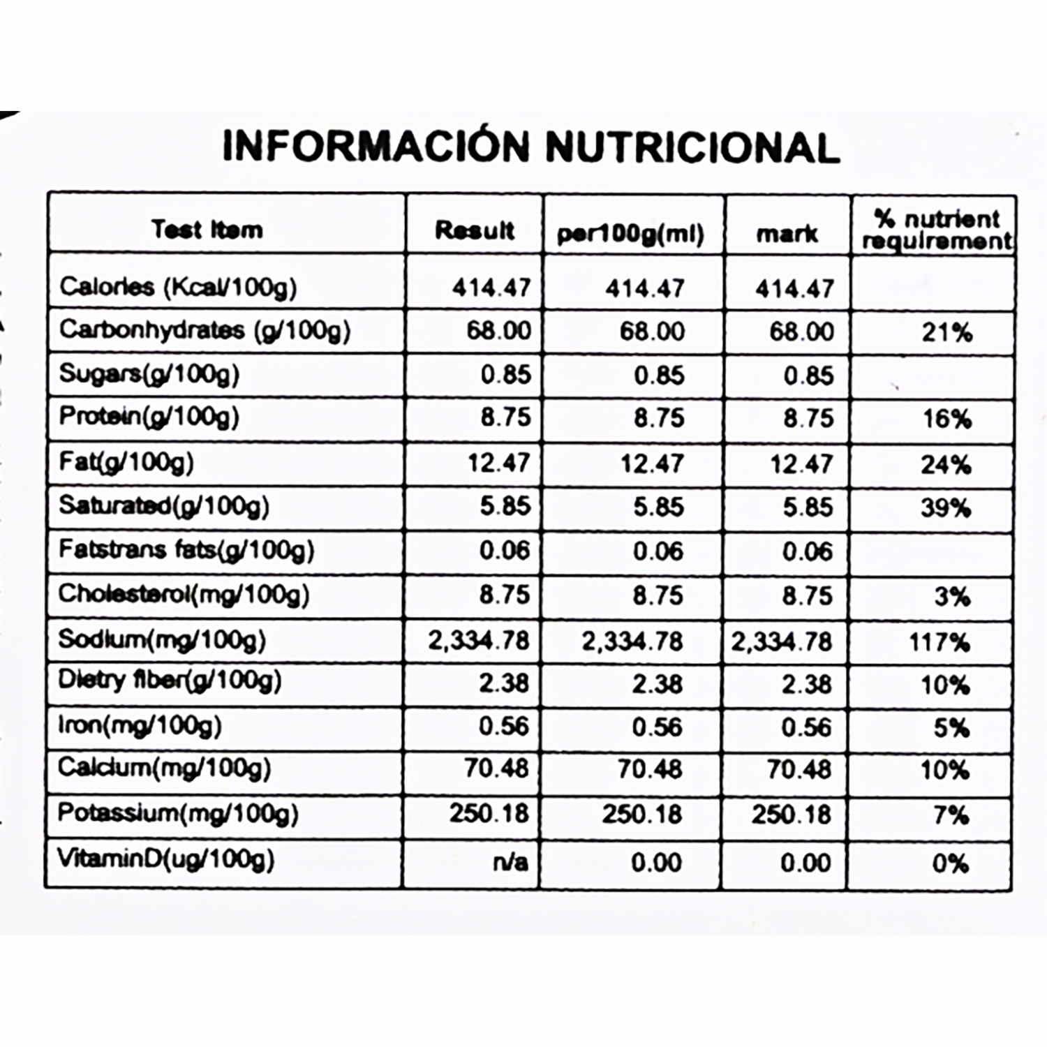 Fideos Instantáneos Sabor Mariscos PALDO 110 G