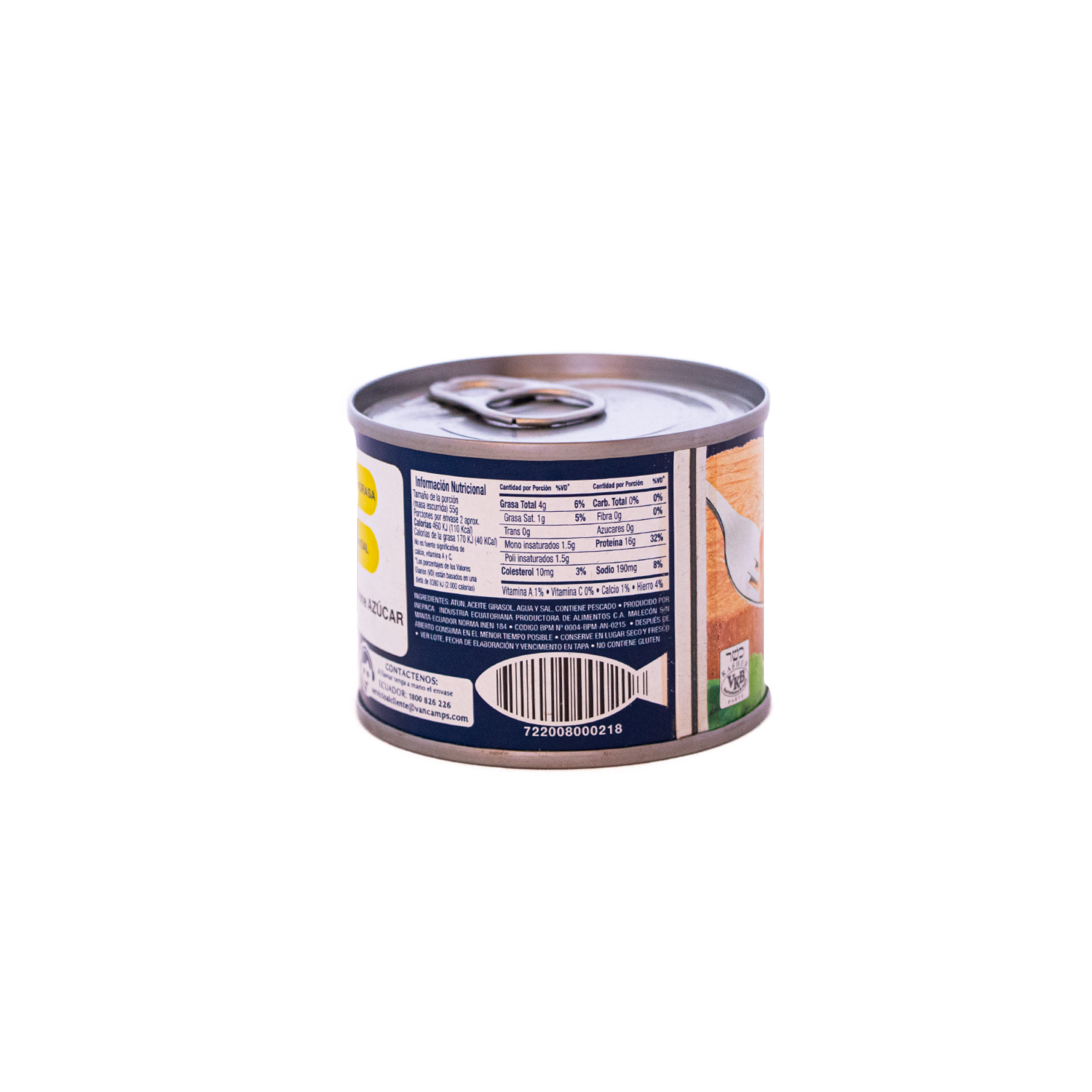 Atún Lomitos En Aceite De Girasol Con Abre Fácil VAN CAMP´S 140 G