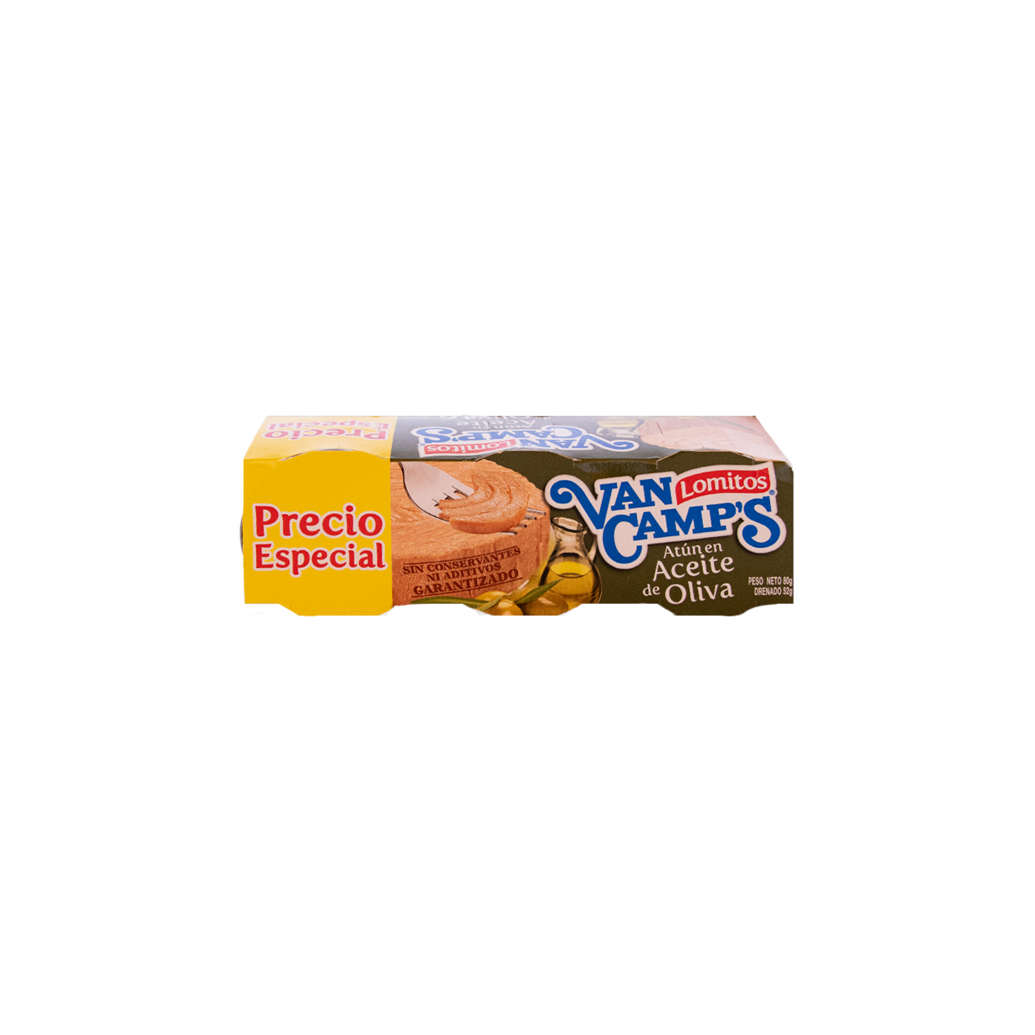 Atún Lomitos En Aceite De Oliva Precio Especial VAN CAMP´S 6 X 80 G