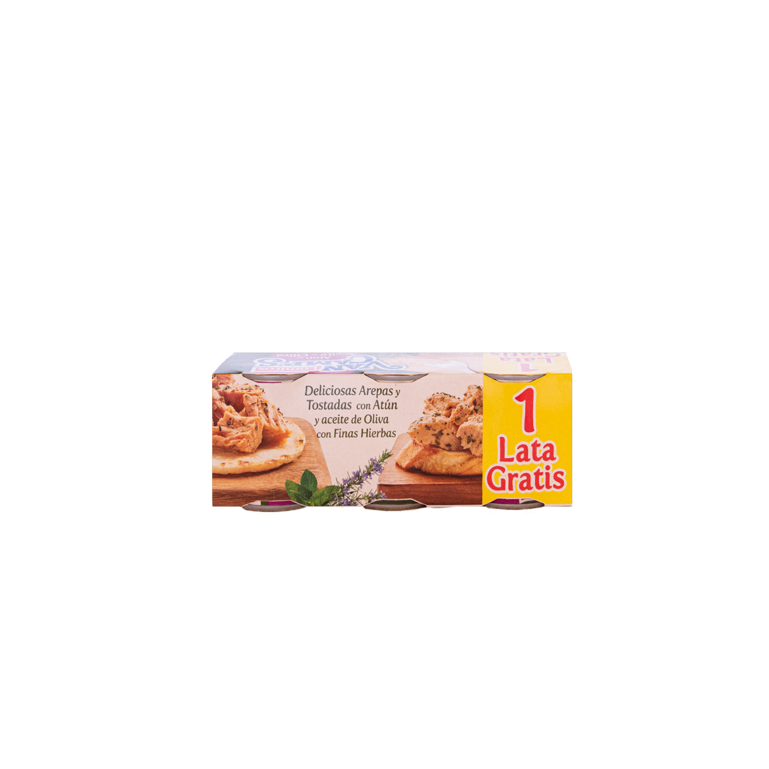 Atún Lomitos En Aceite de Oliva Finas Hierbas VAN CAMP´S 6 X 80 G