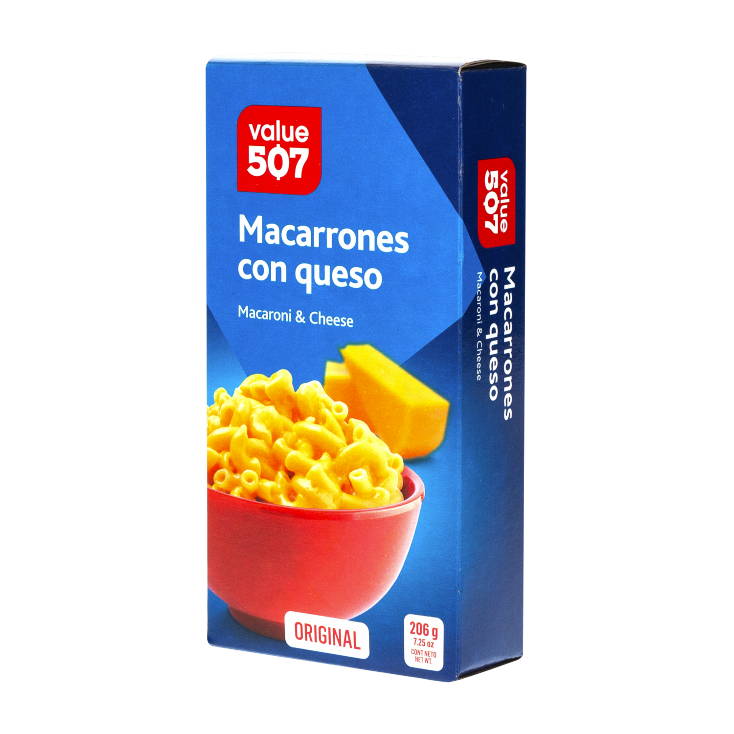 Macarrones Con Salsa De Queso En Polvo VALUE 507 206 G