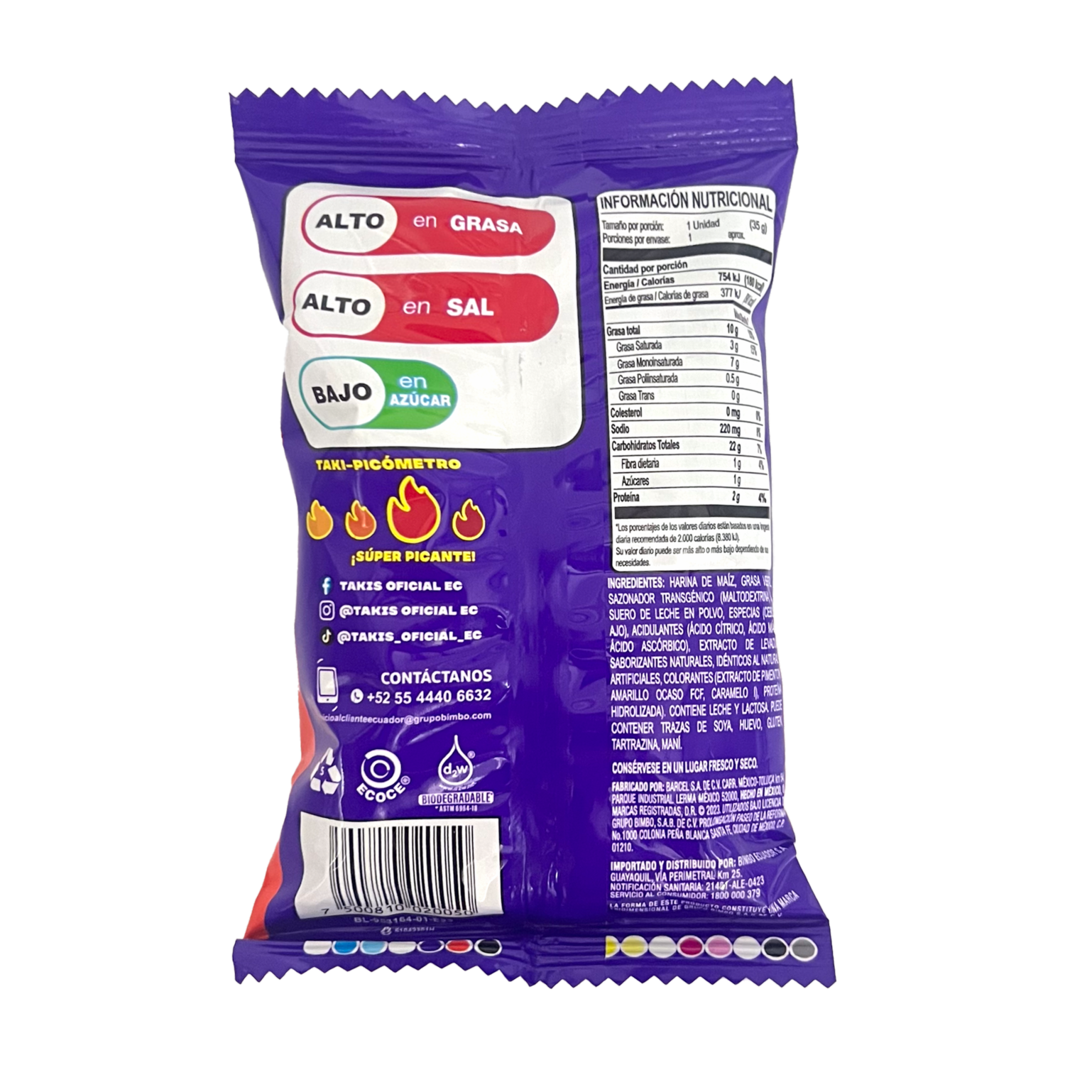 Takis Bocaditos De Maíz Volcano BARCEL 42 G