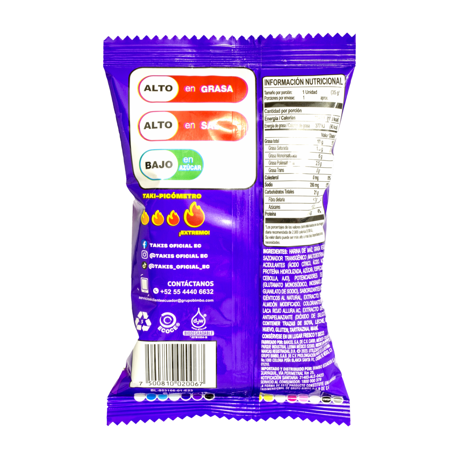 Takis Bocaditos De Maíz Fuego BARCEL 42 G