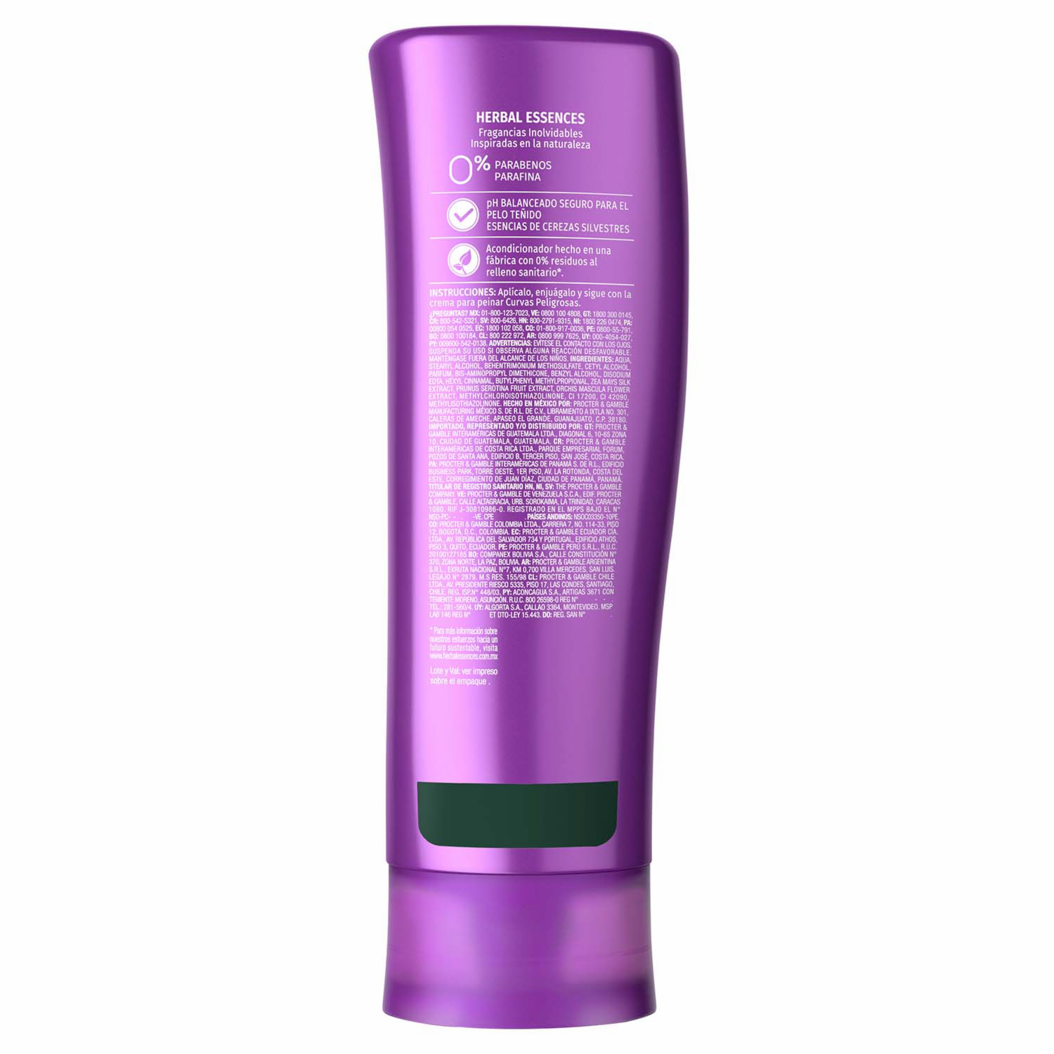 Acondicionador De Cabello Curvas Peligrosas HERBAL ESSENCES 300 Ml