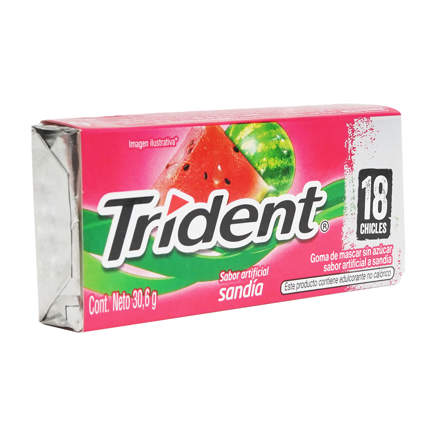 Chicles Sabor A Sandía TRIDENT 30.60 G