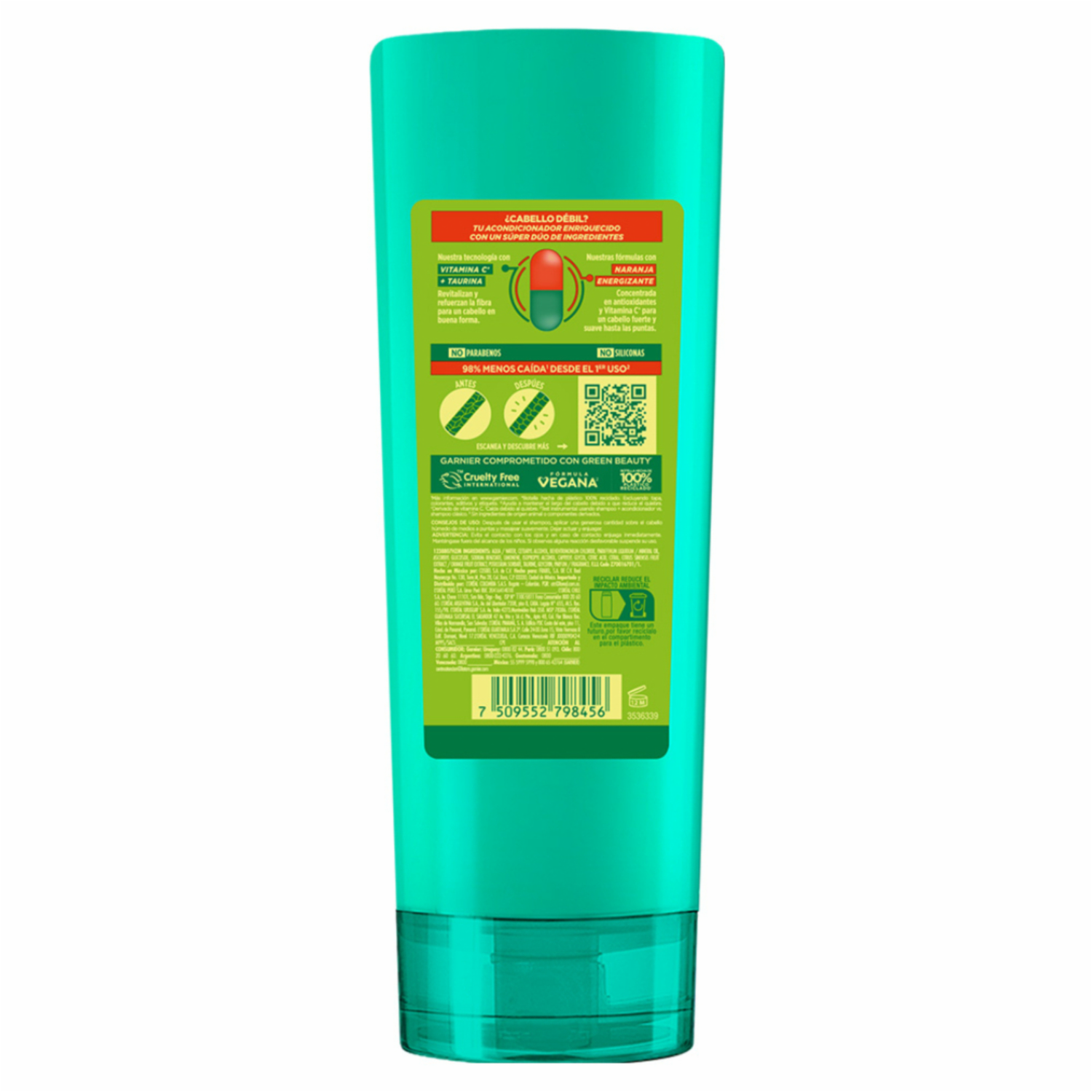 Acondicionador Stop Caída GARNIER FRUCTIS 350 Ml