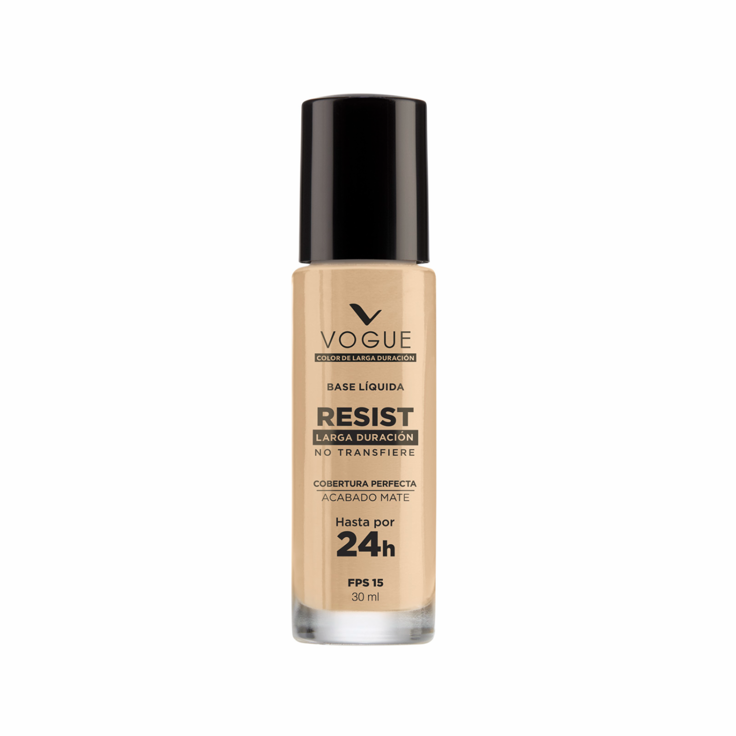 Base De Maquillaje Líquida Resist 24 Horas Tono Porcelana VOGUE