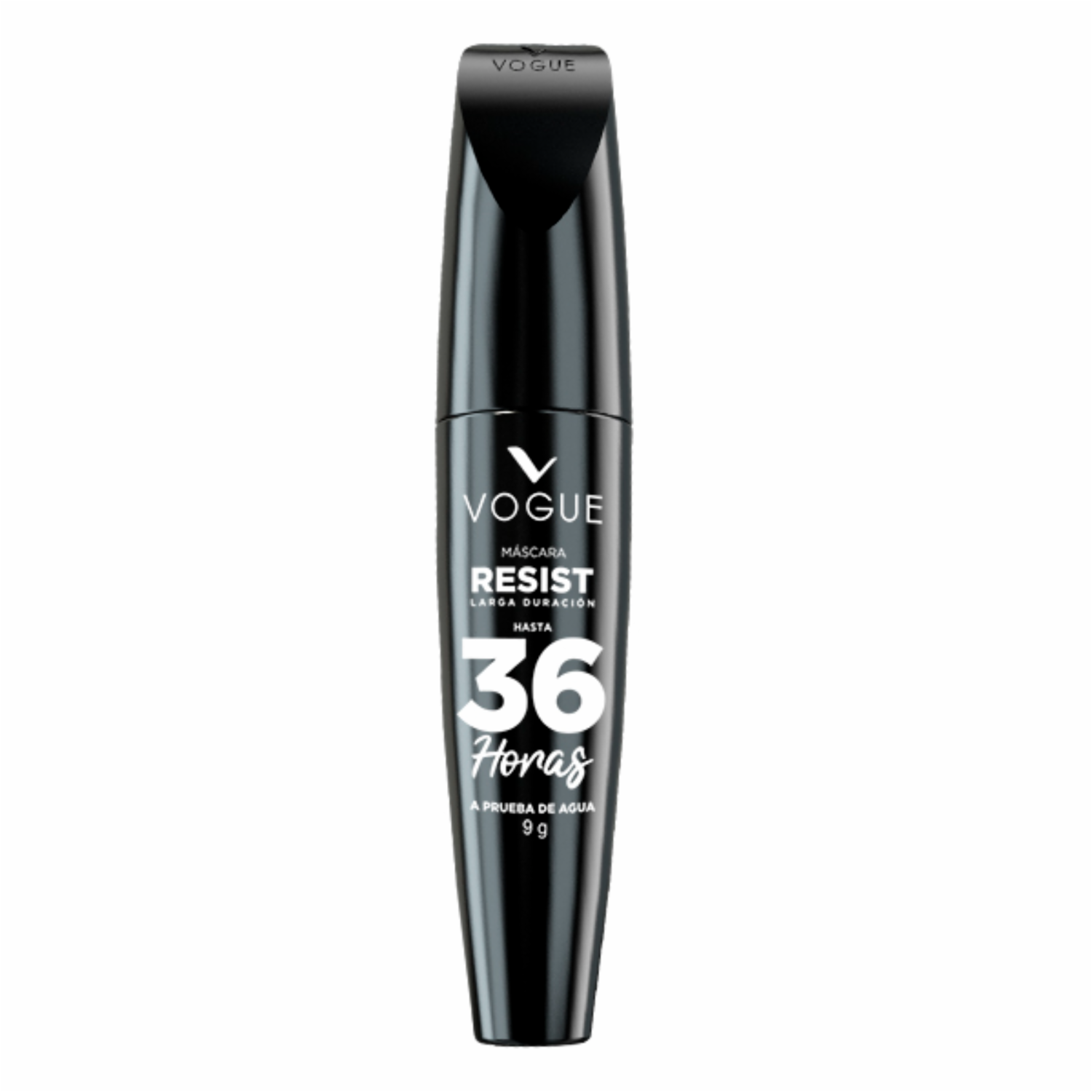Máscara De Pestañas Resist A Prueba De Agua Negro VOGUE 9 G