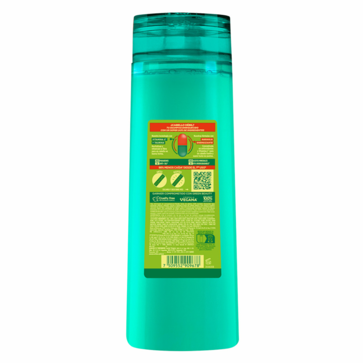 Shampoo Para Cabello Stop Caída GARNIER FRUCTIS 350 Ml