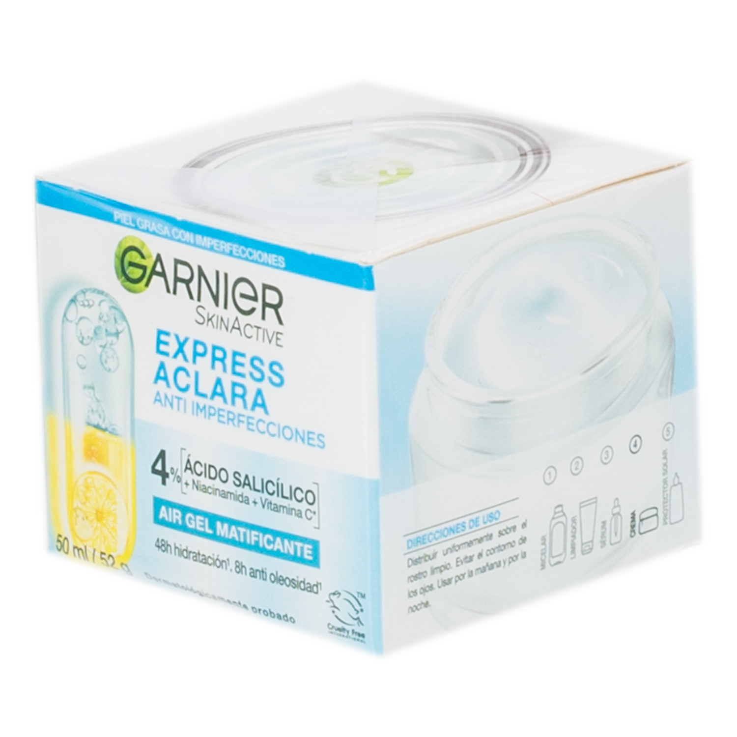 Gel Facial Aclarante Anti Imperfecciones GARNIER 50 Ml