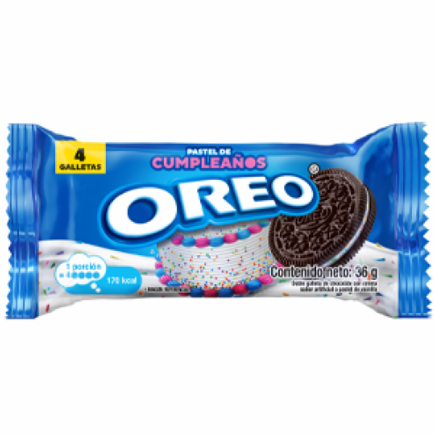 Galletas Edición Pastel OREO 54 Gr