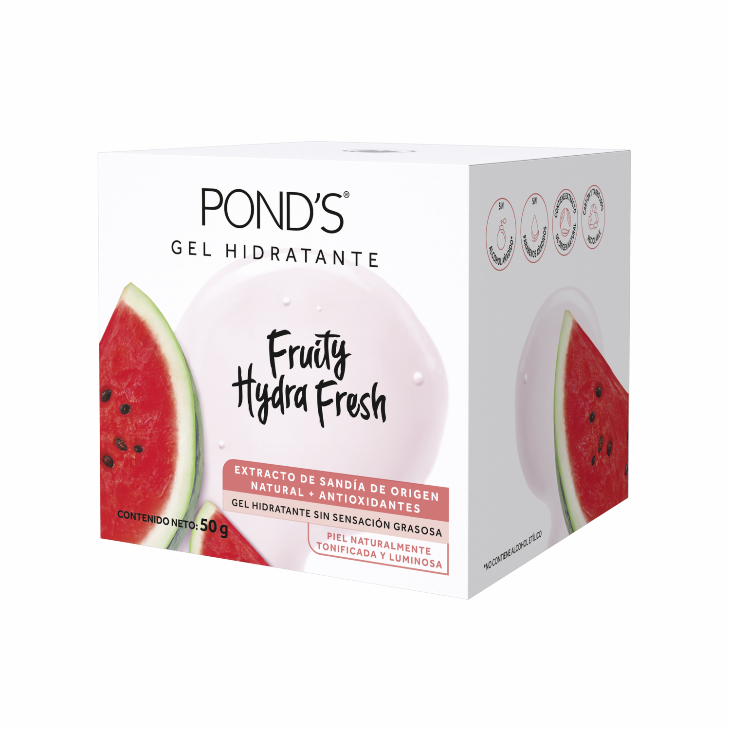 Gel Facial Fruity Hydra Fresh Sandía POND’S 50 G