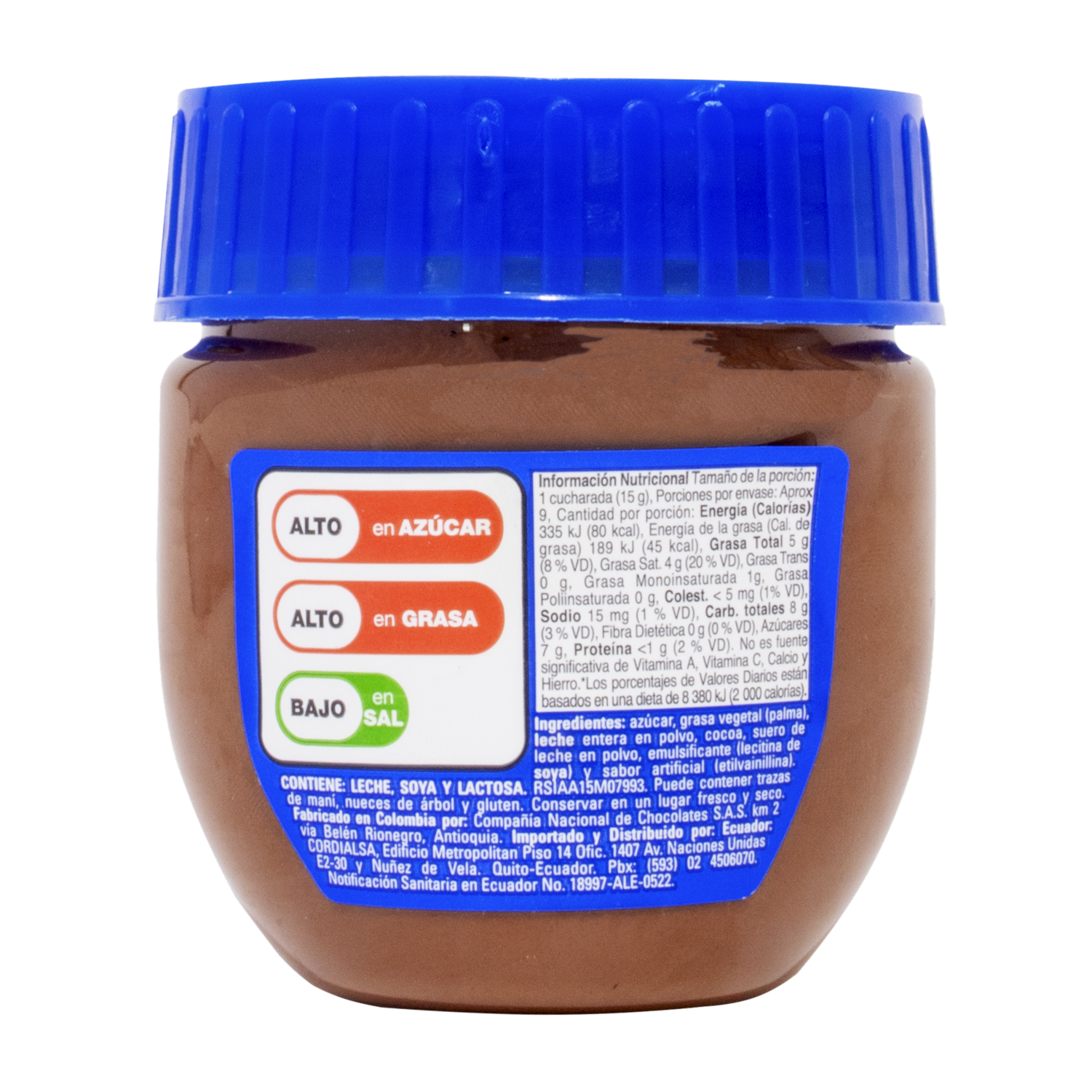 Crema de Chocolate Untable JET 140 G