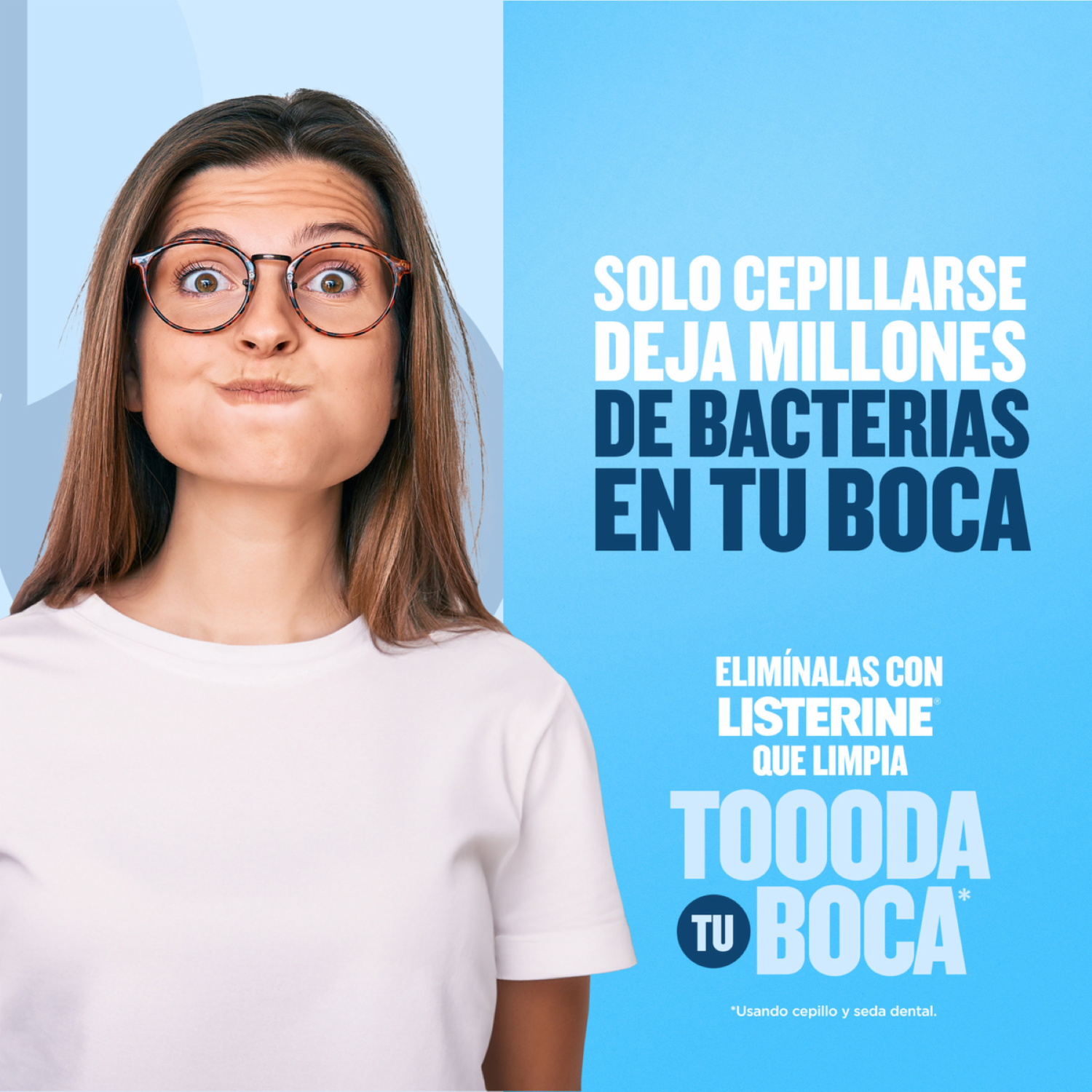 Enjuague  Bucal Control Cálculo Zero Alcohol LISTERINE 500 Ml