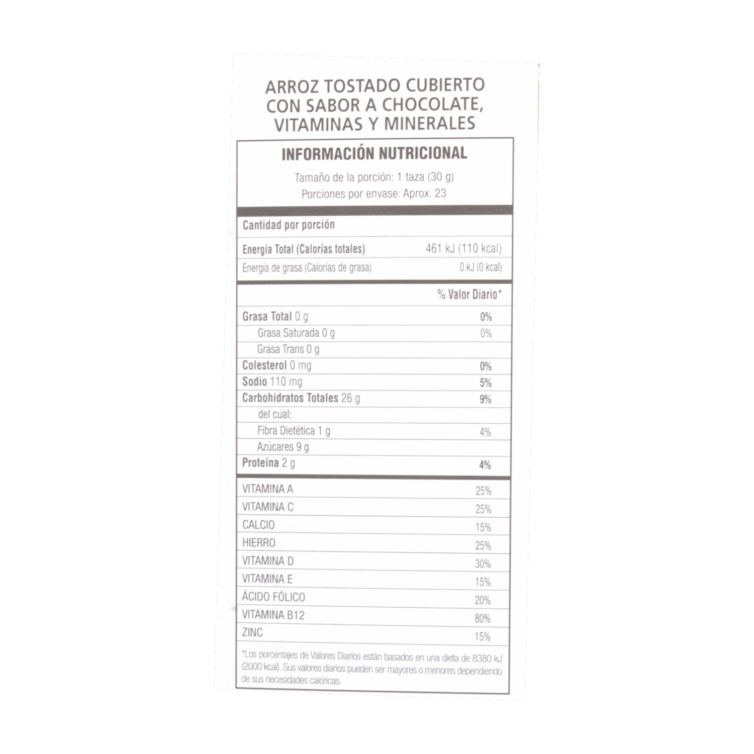 Cereal De Chocolate CHOCO KRISPIS 700 Gr