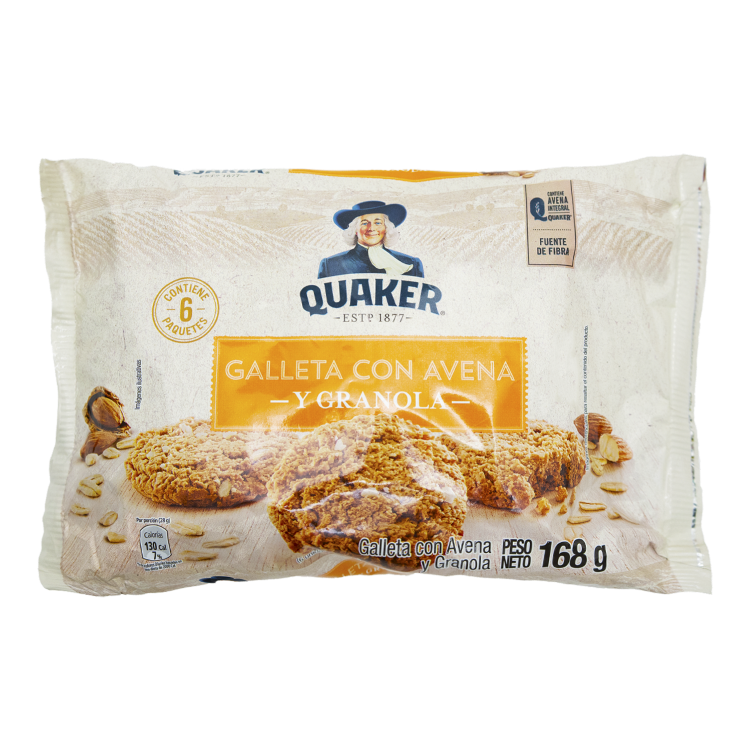 Galleta De Avena QUAKER 168 G