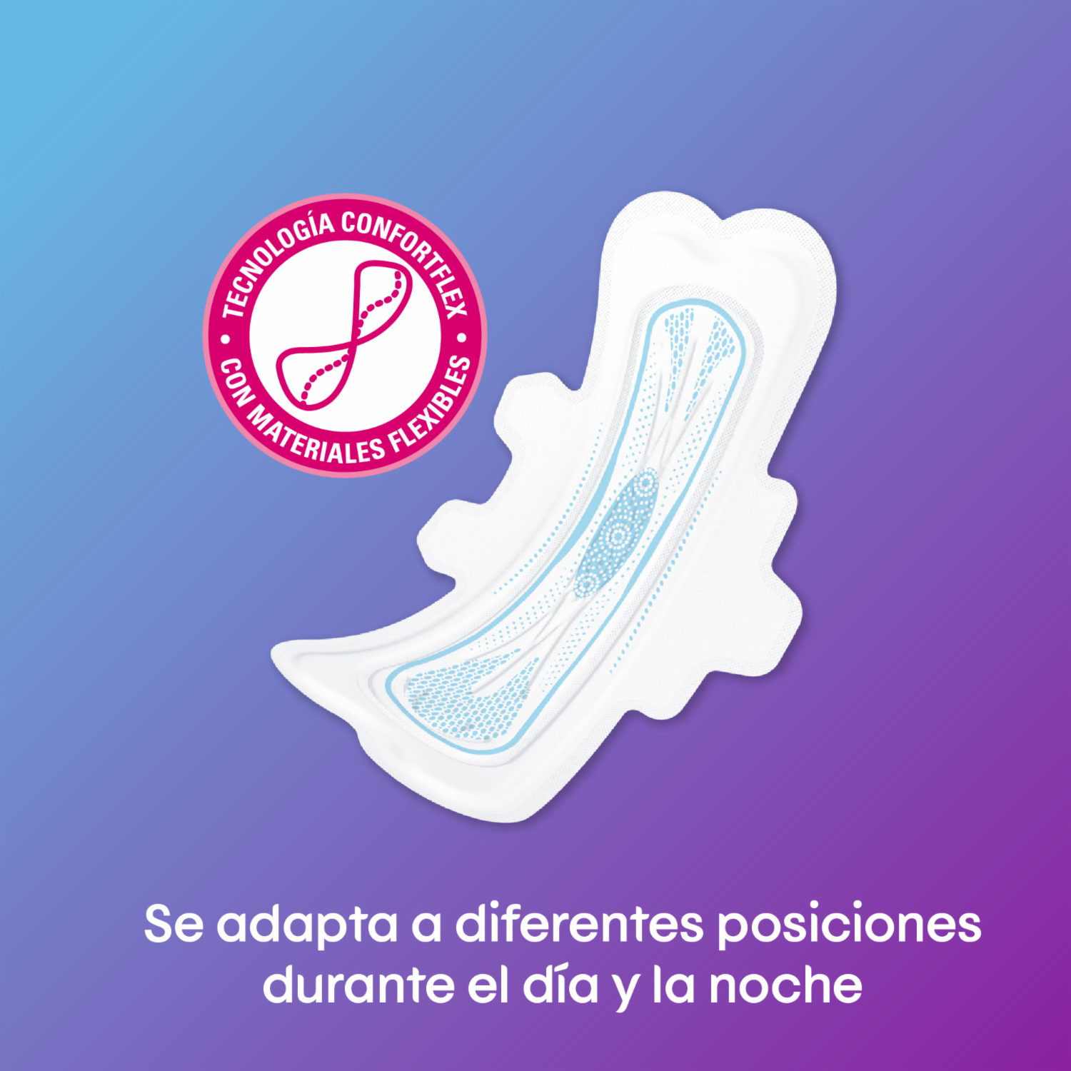 Toallas Higiénicas Femeninas Nocturna Discreta KOTEX X 8 Uds