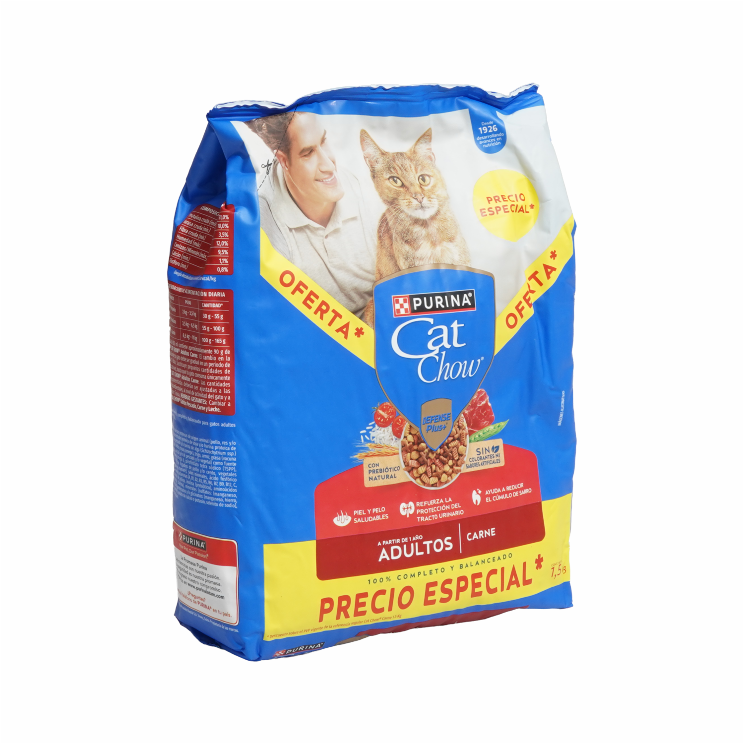 Alimento Para Gatos Sabor A Carne Defense Plus PURINA 1.5 Kg