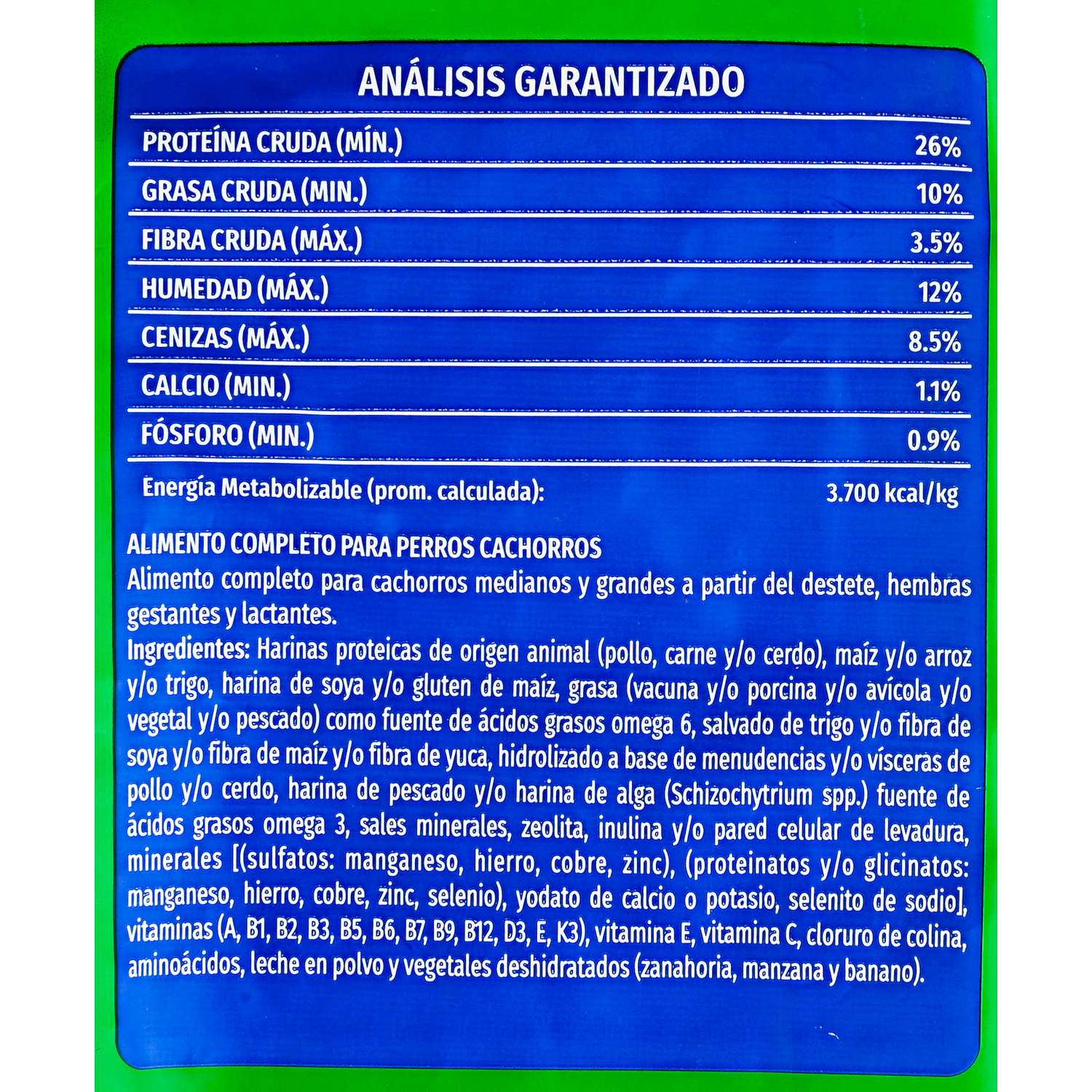 Alimento Para Perros Cachorros Medianos Y Grandes PURINA DOG CHOW 2 Kg