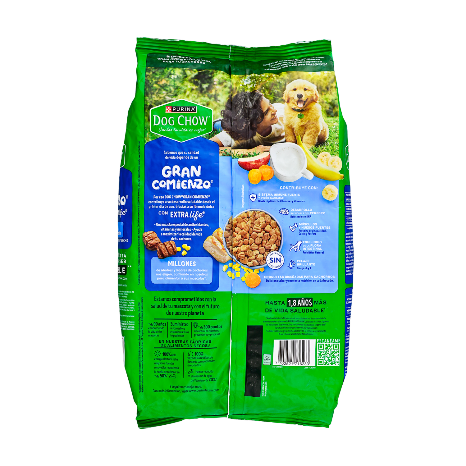 Alimento Para Perros Cachorros Medianos Y Grandes PURINA DOG CHOW 2 Kg