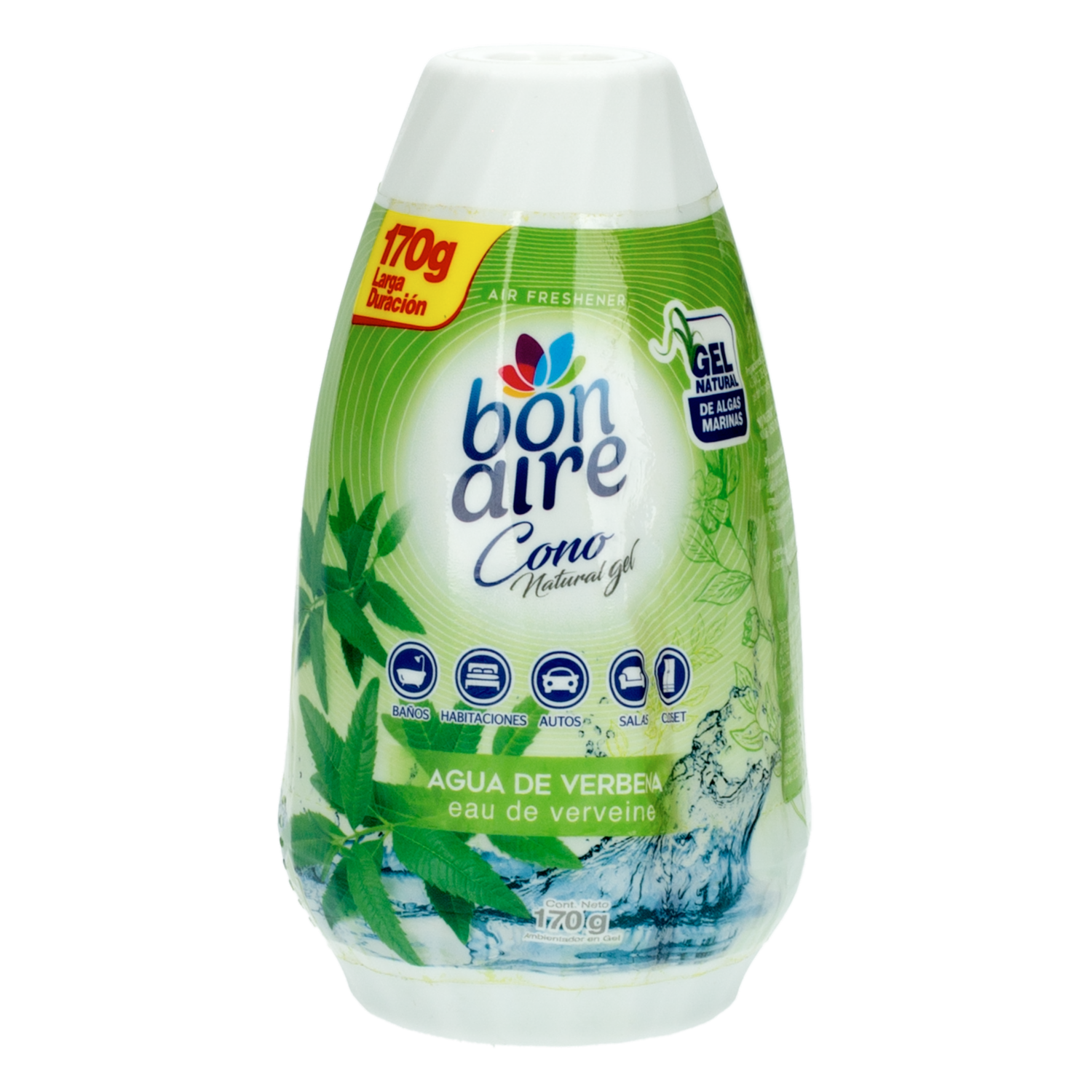 Cono Gel Agua De Verbena Natural BONAIRE 170 G