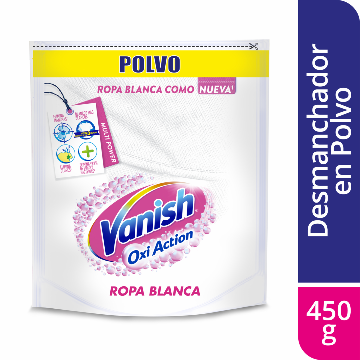 Quitamanchas Blanco Doy Pack VANISH 450 G