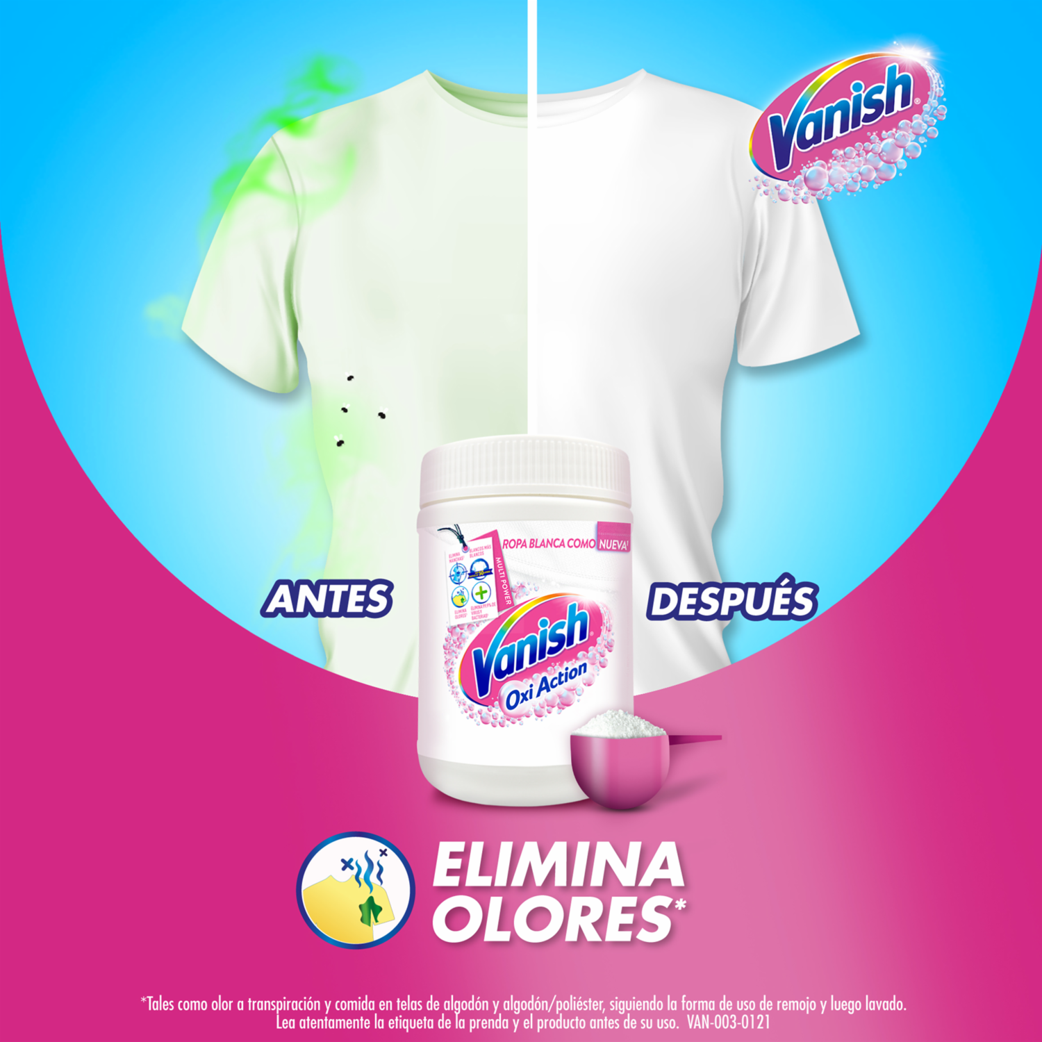 Quitamanchas Blanco Doy Pack VANISH 450 G