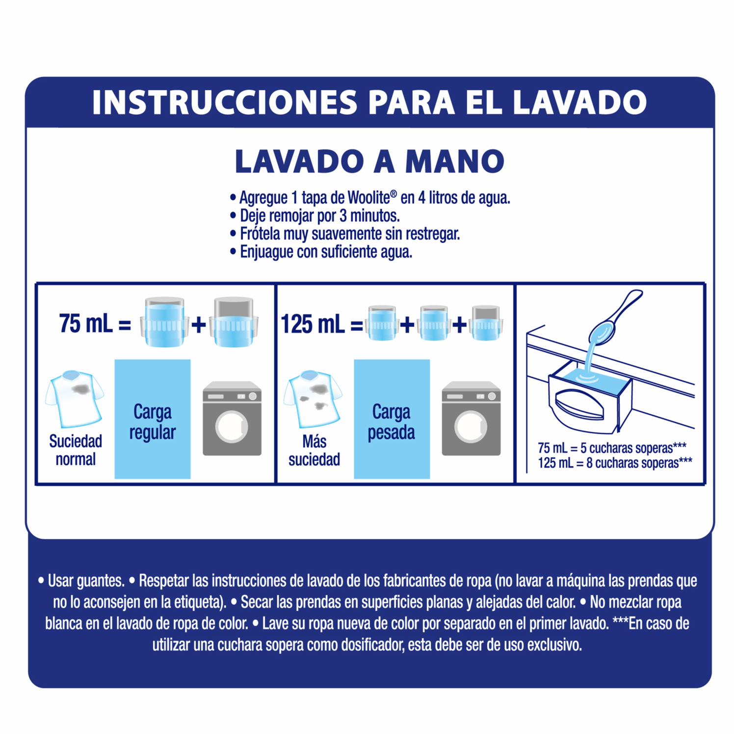 Detergente Líquido Ropa Oscura Con Keratina WOOLITE Botella
